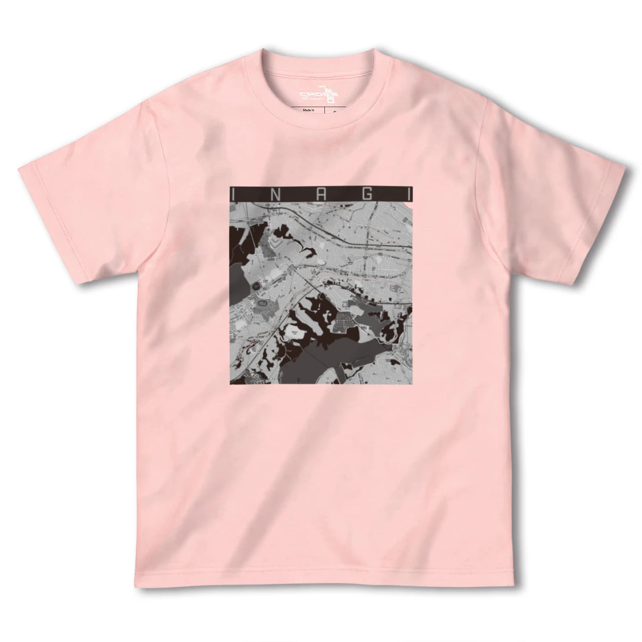 【稲城(東京都)】地図柄ヘビーウェイトTシャツ
