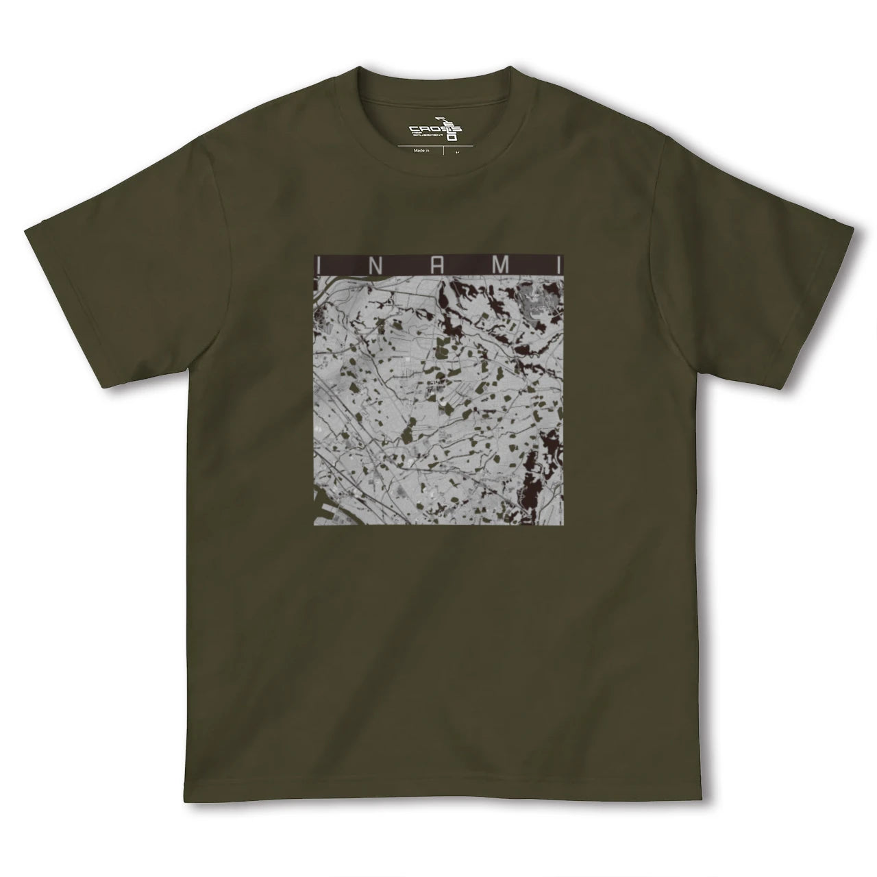 【稲美(兵庫県)】地図柄ヘビーウェイトTシャツ