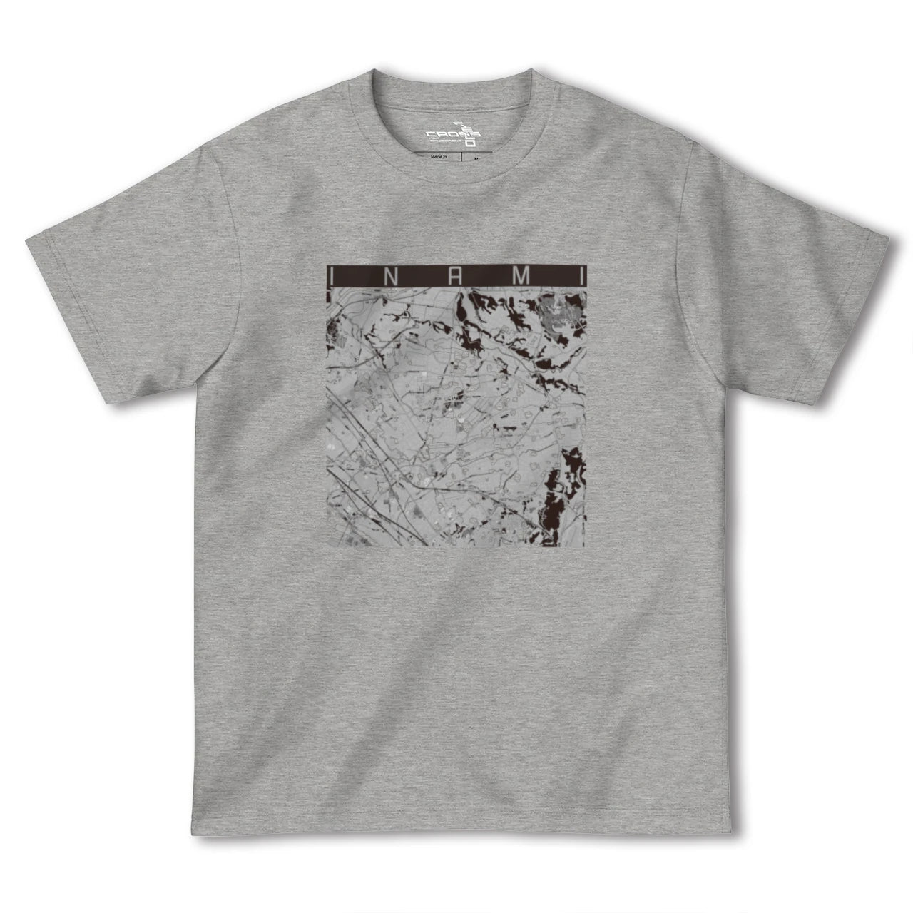 【稲美(兵庫県)】地図柄ヘビーウェイトTシャツ