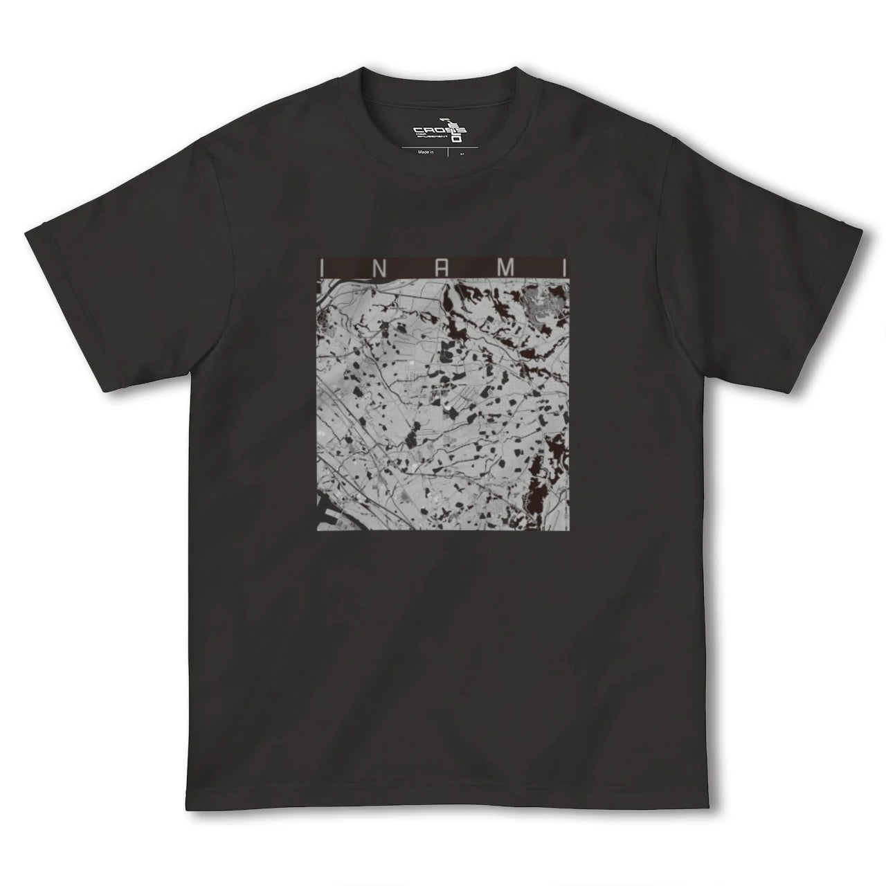 【稲美(兵庫県)】地図柄ヘビーウェイトTシャツ