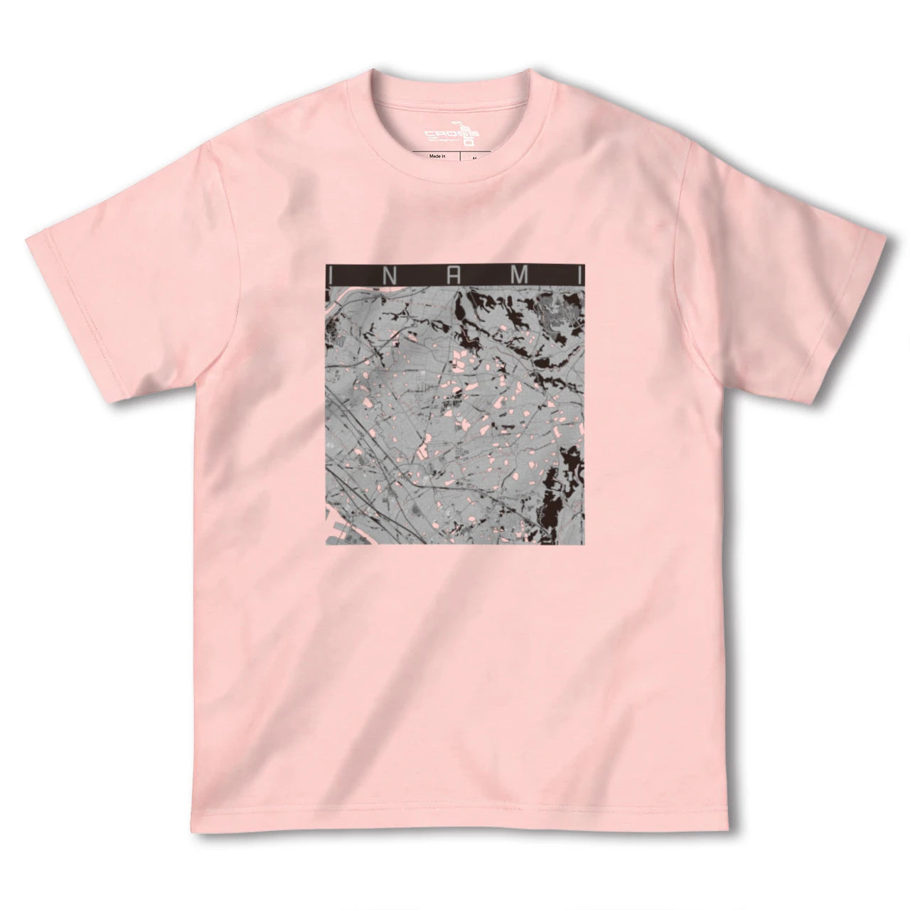 【稲美(兵庫県)】地図柄ヘビーウェイトTシャツ