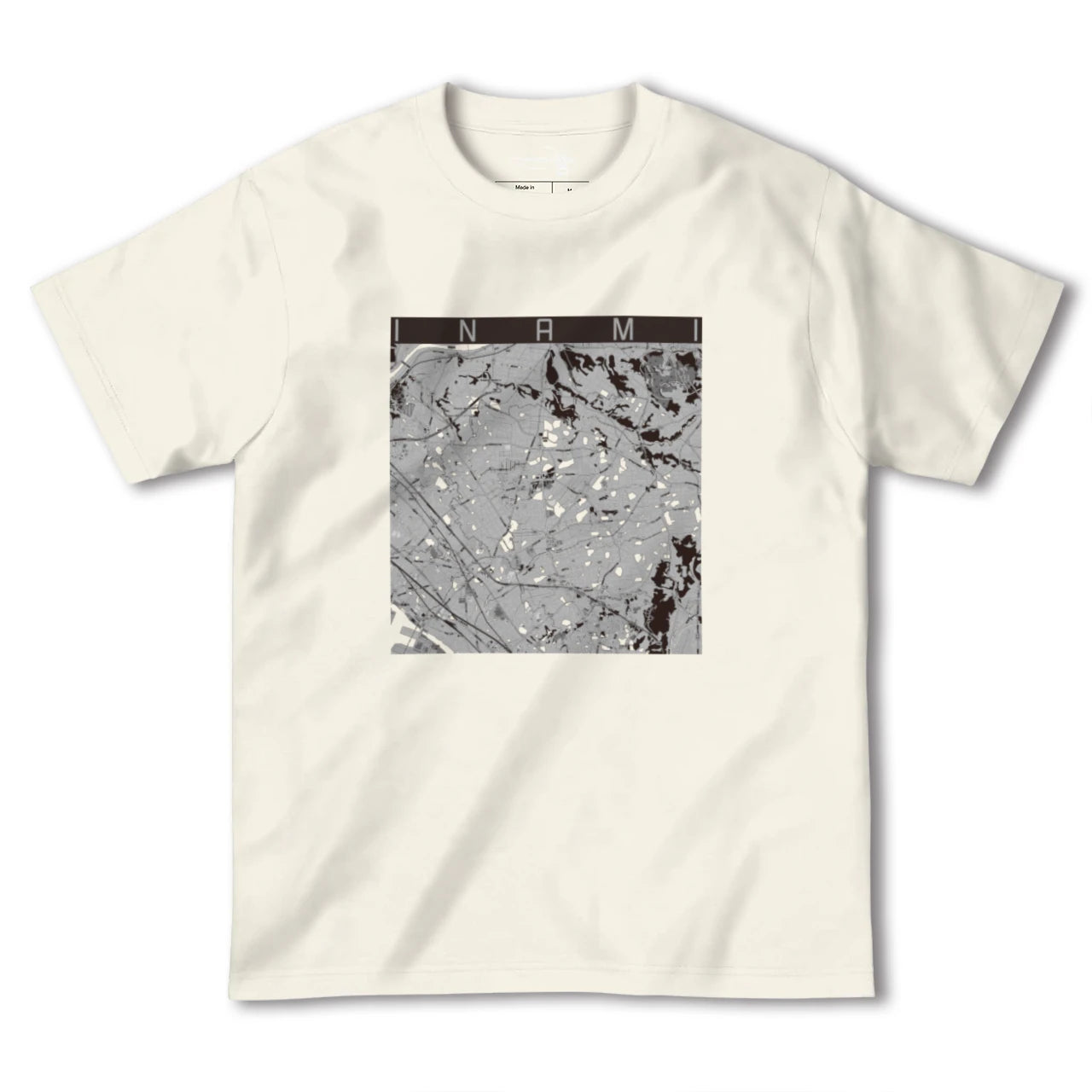 【稲美(兵庫県)】地図柄ヘビーウェイトTシャツ