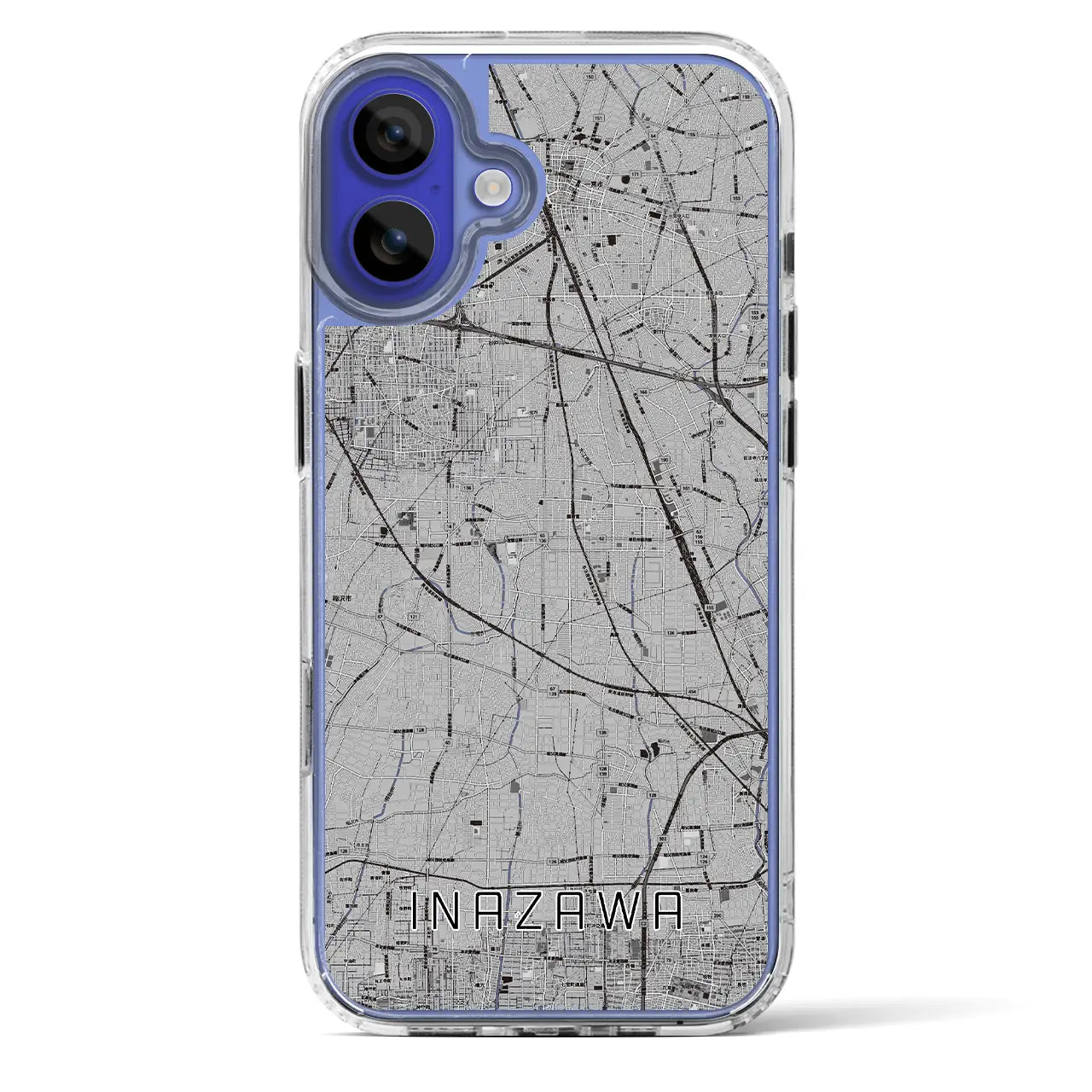 【稲沢(愛知県)】地図柄iPhoneケース(MagSafeタイプ)
