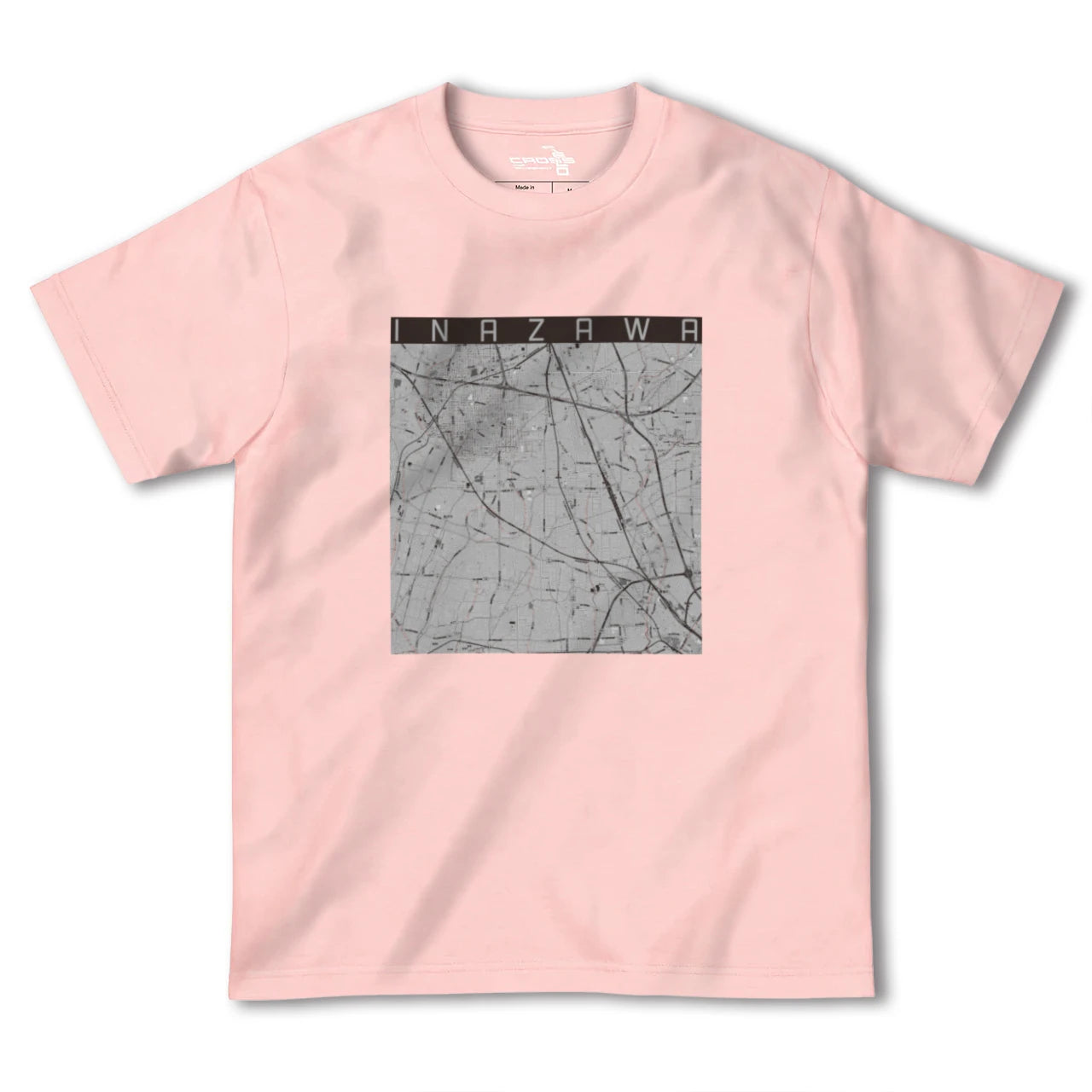 【稲沢(愛知県)】地図柄ヘビーウェイトTシャツ