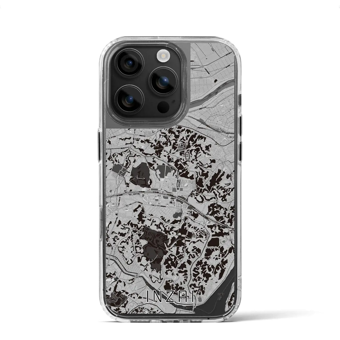 【印西(千葉県)】地図柄iPhoneケース(MagSafeタイプ)