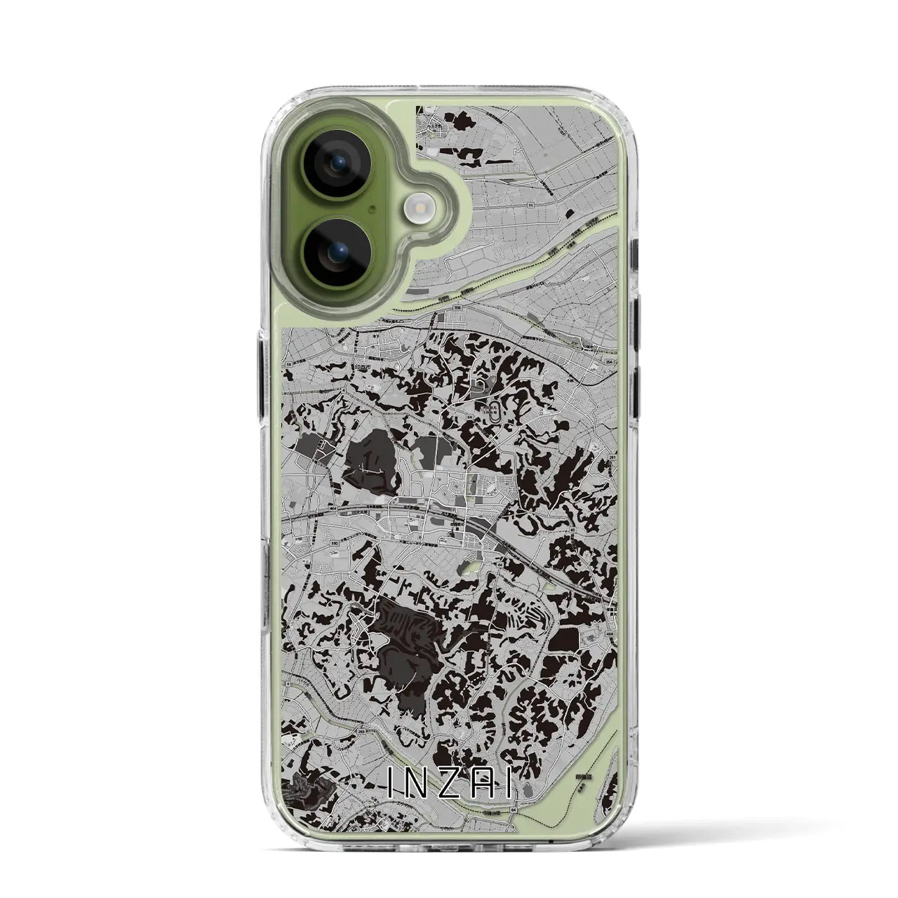 【印西(千葉県)】地図柄iPhoneケース(MagSafeタイプ)