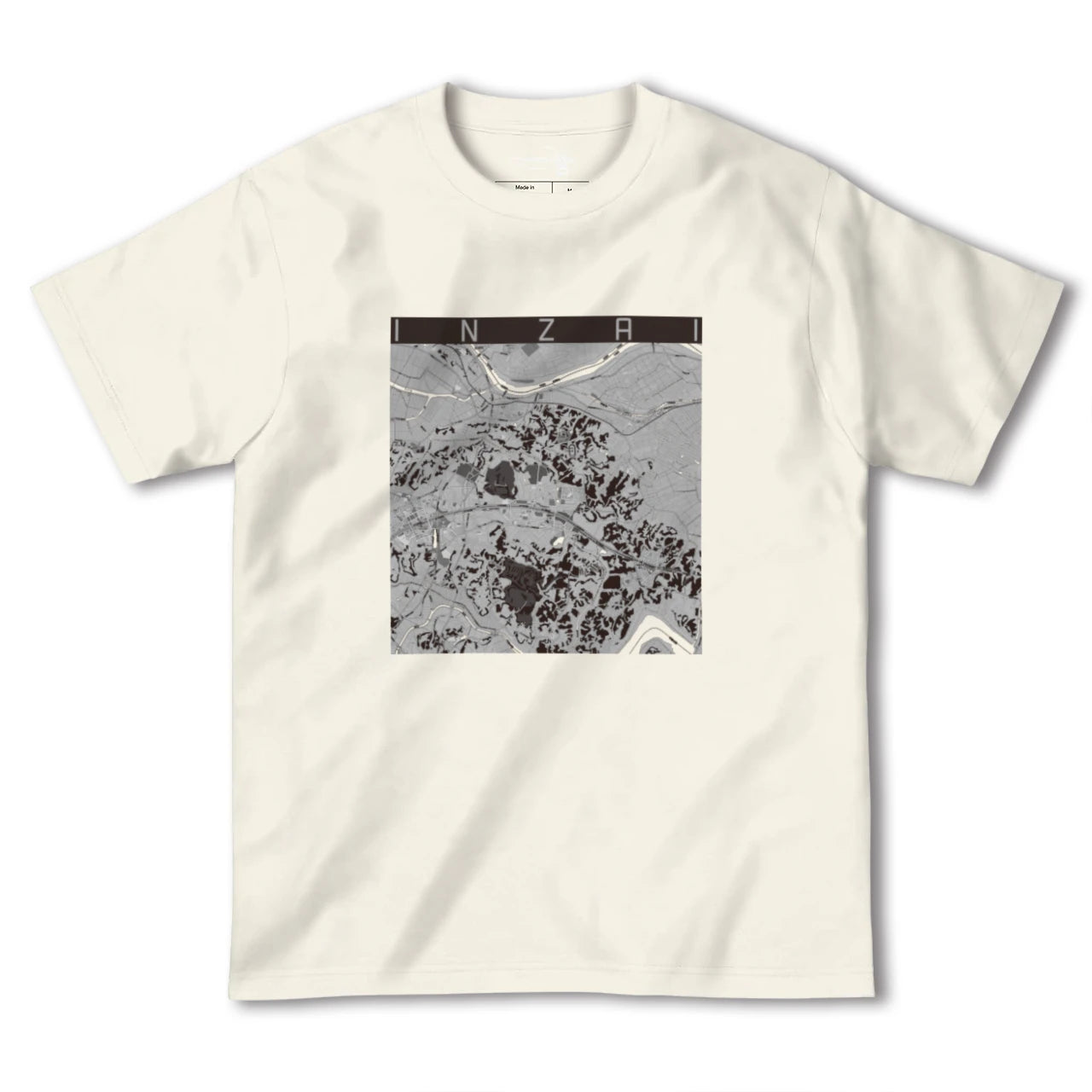 【印西(千葉県)】地図柄ヘビーウェイトTシャツ
