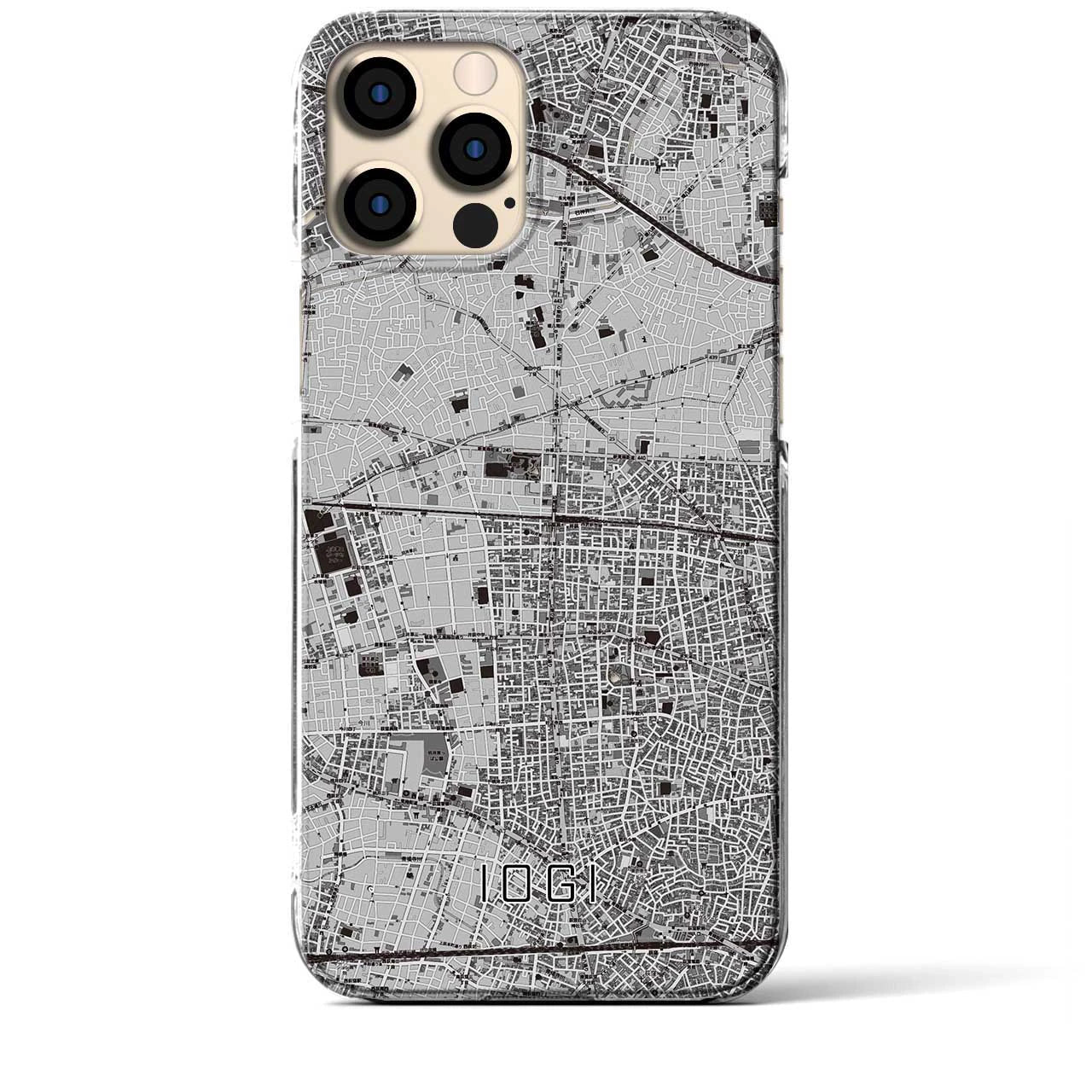 【井荻(東京都)】地図柄iPhoneケース(クリアタイプ)