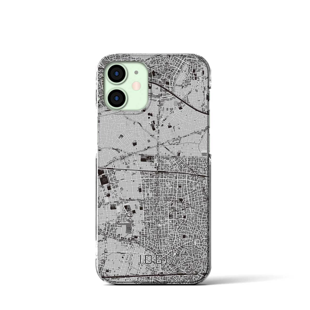 【井荻(東京都)】地図柄iPhoneケース(クリアタイプ)