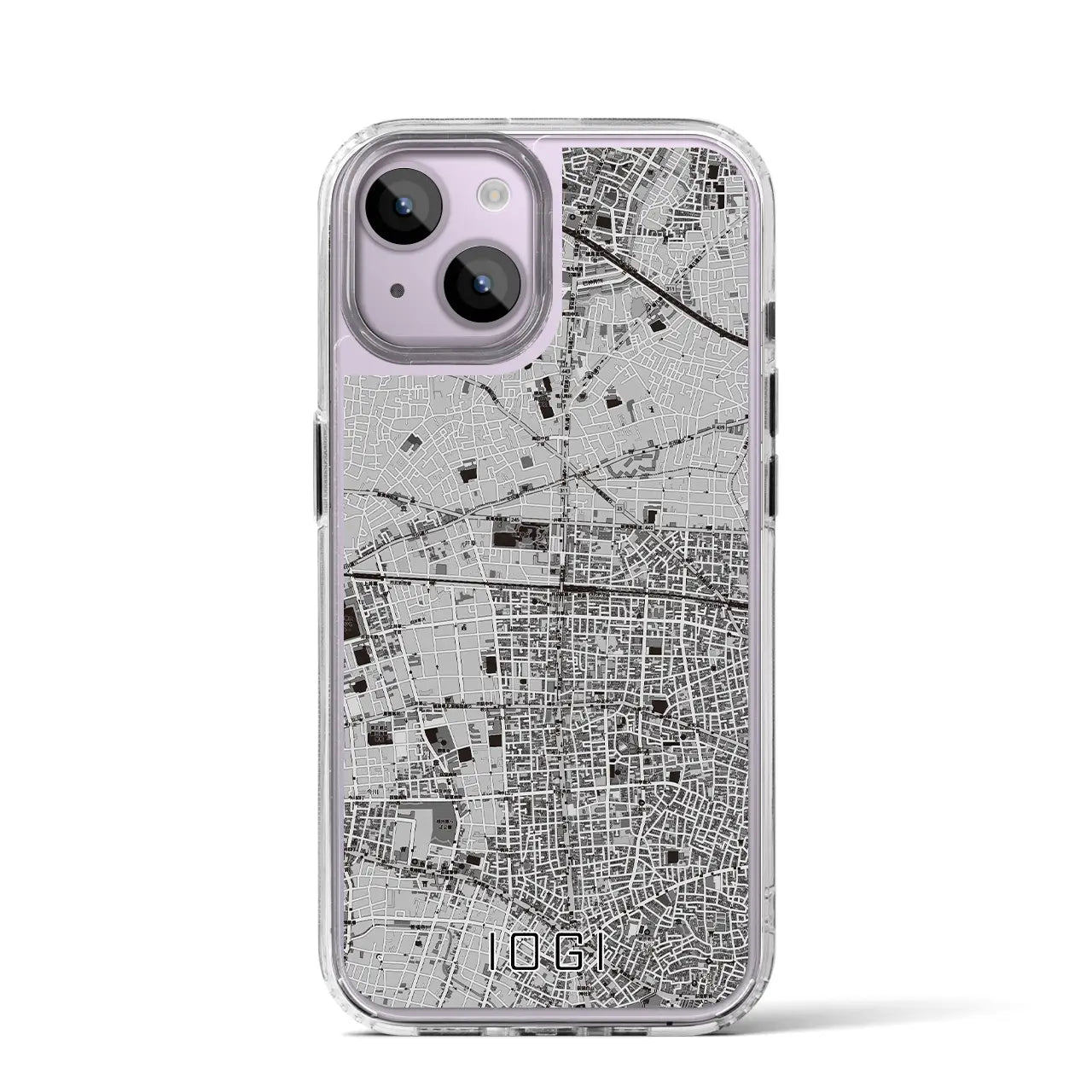 【井荻(東京都)】地図柄iPhoneケース(MagSafeタイプ)