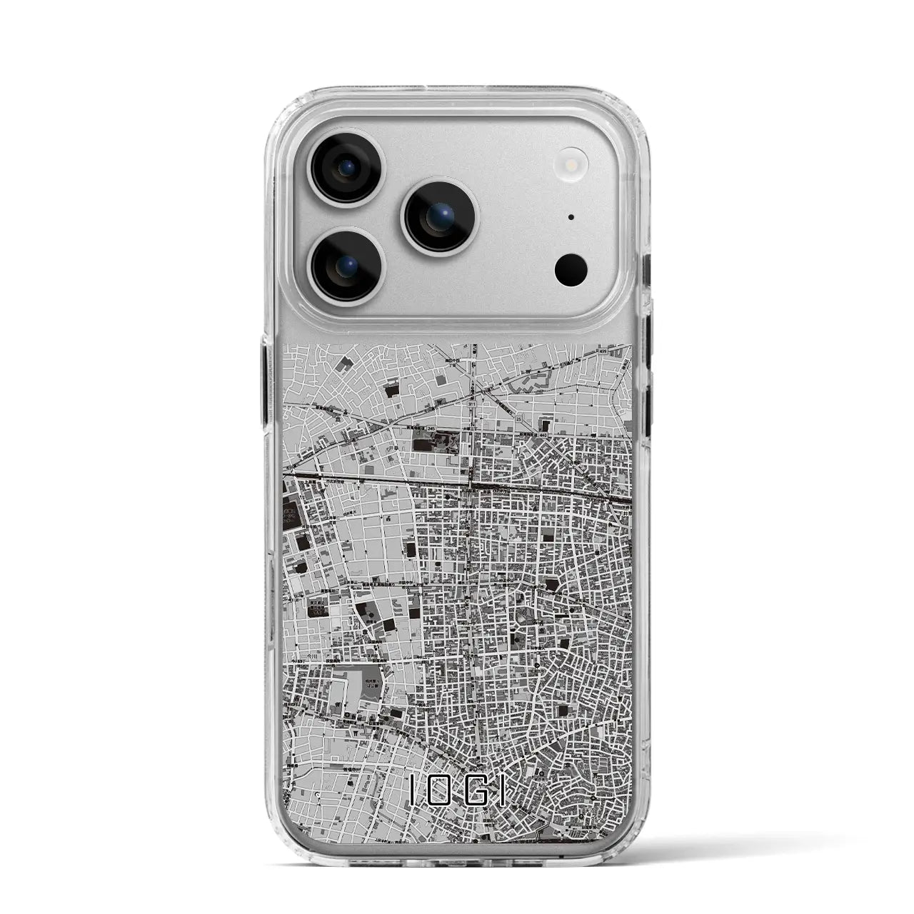 【井荻(東京都)】地図柄iPhoneケース(MagSafeタイプ)