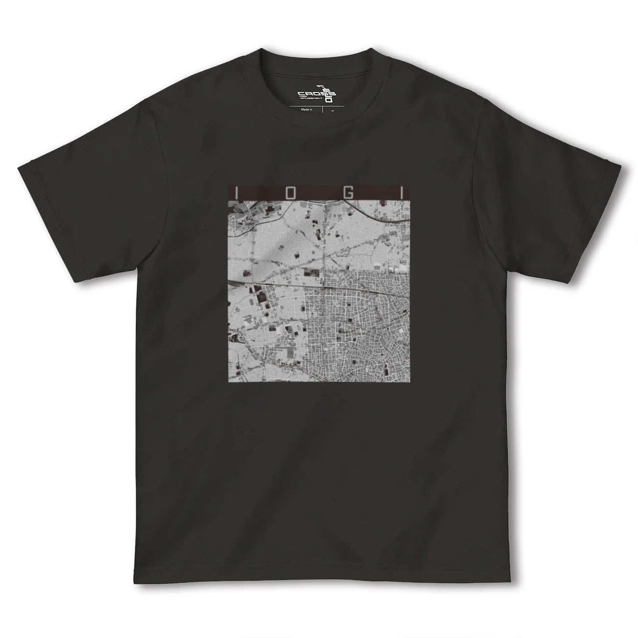 【井荻(東京都)】地図柄ヘビーウェイトTシャツ