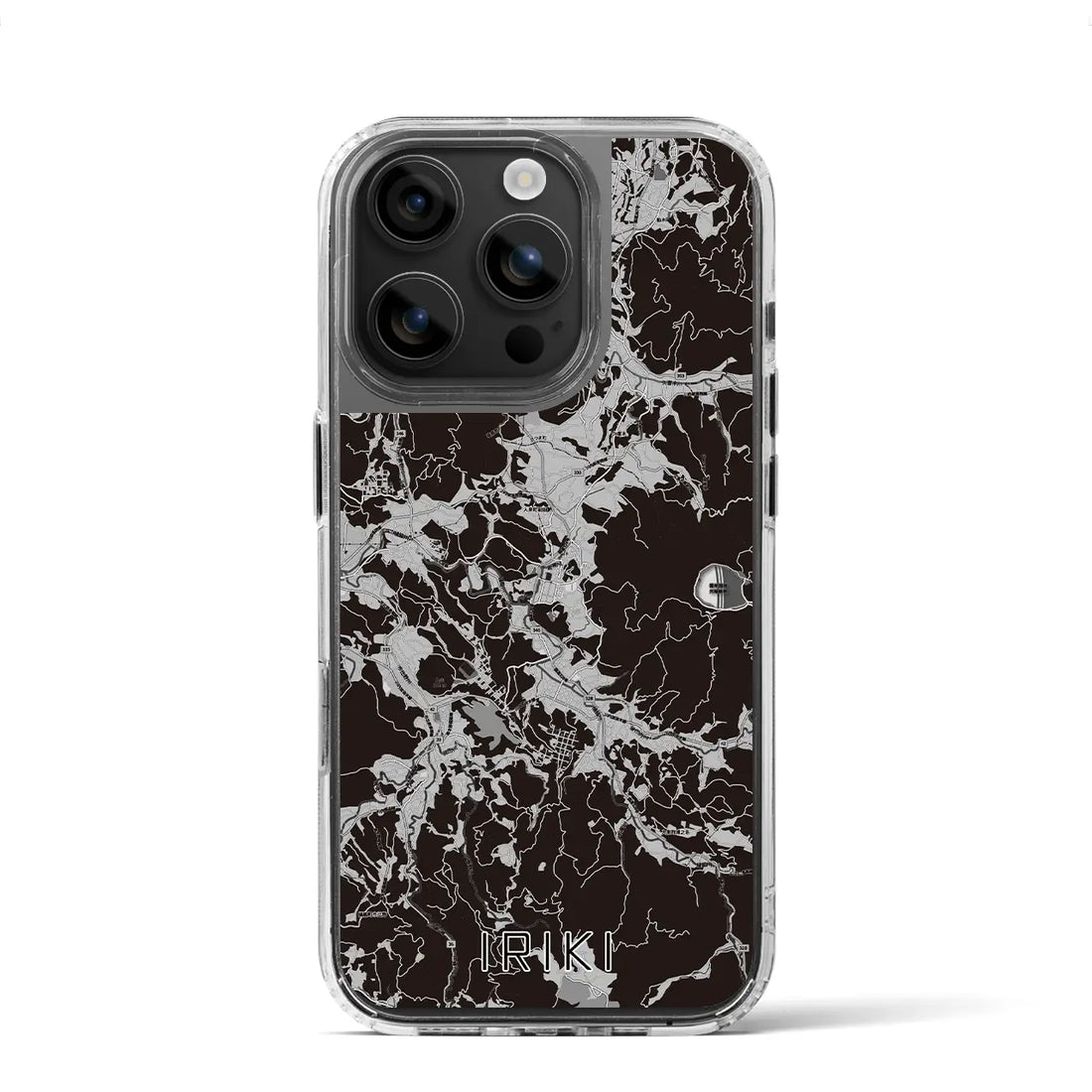 【入来(鹿児島県)】地図柄iPhoneケース(MagSafeタイプ)