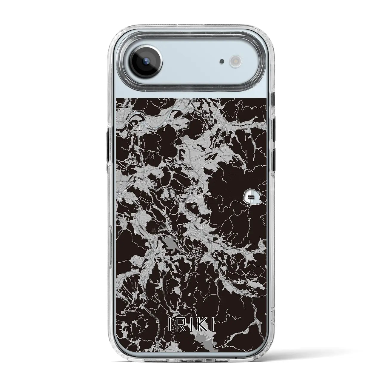 【入来(鹿児島県)】地図柄iPhoneケース(MagSafeタイプ)