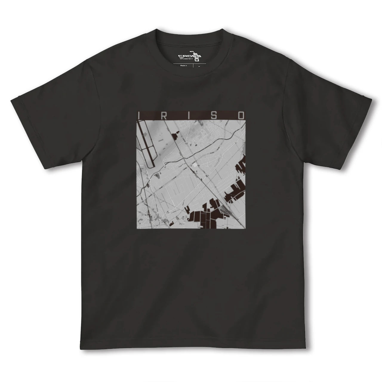 【入曽(埼玉県)】地図柄ヘビーウェイトTシャツ