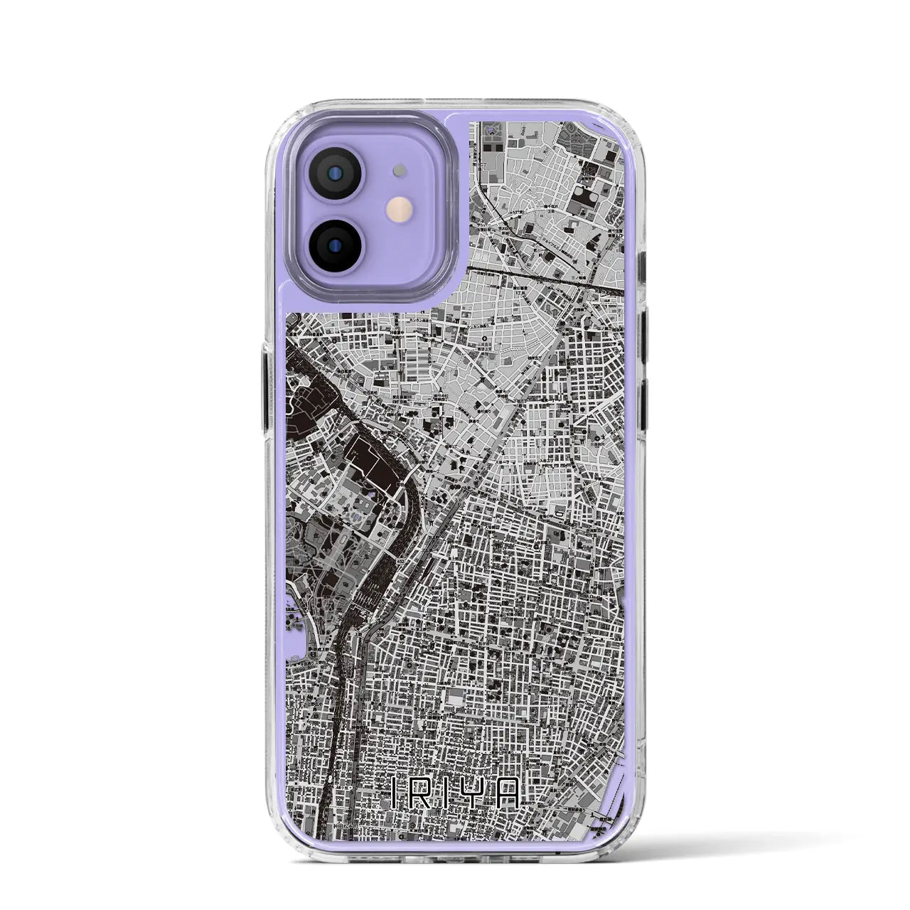 【入谷(東京都)】地図柄iPhoneケース(MagSafeタイプ)