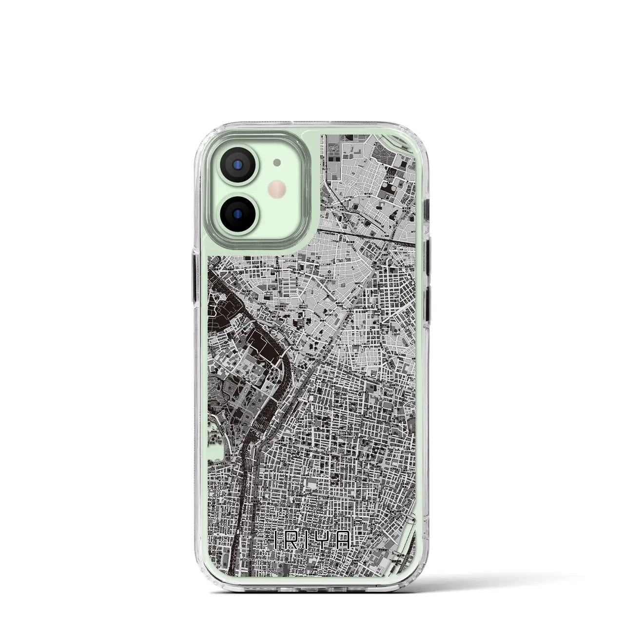 【入谷(東京都)】地図柄iPhoneケース(MagSafeタイプ)