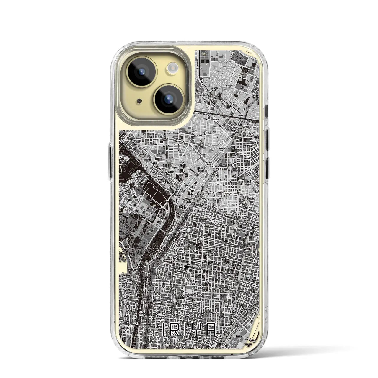 【入谷(東京都)】地図柄iPhoneケース(MagSafeタイプ)