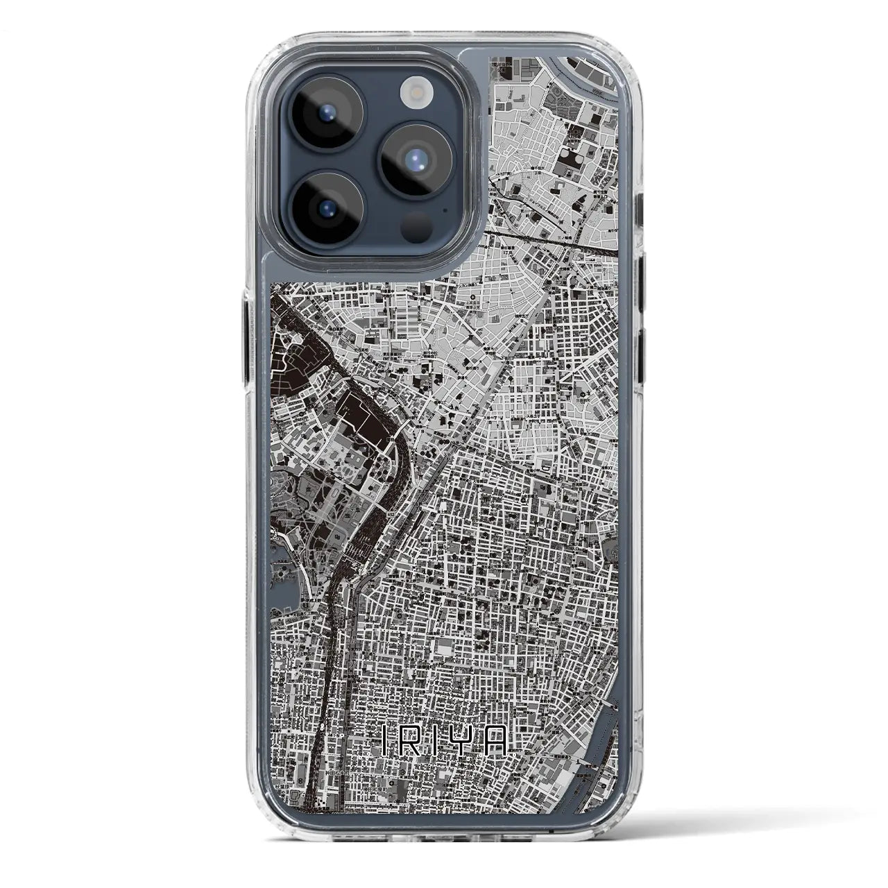 【入谷(東京都)】地図柄iPhoneケース(MagSafeタイプ)