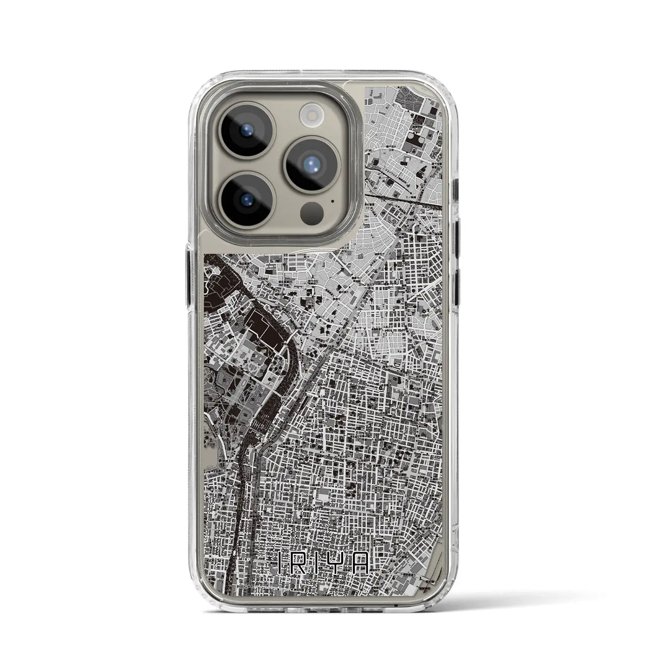 【入谷(東京都)】地図柄iPhoneケース(MagSafeタイプ)