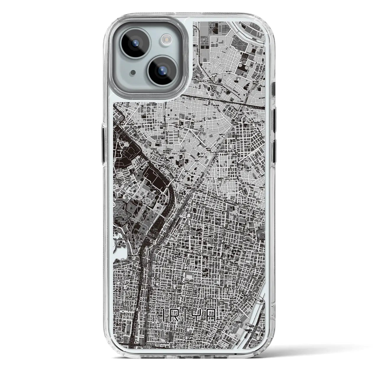 【入谷(東京都)】地図柄iPhoneケース(MagSafeタイプ)