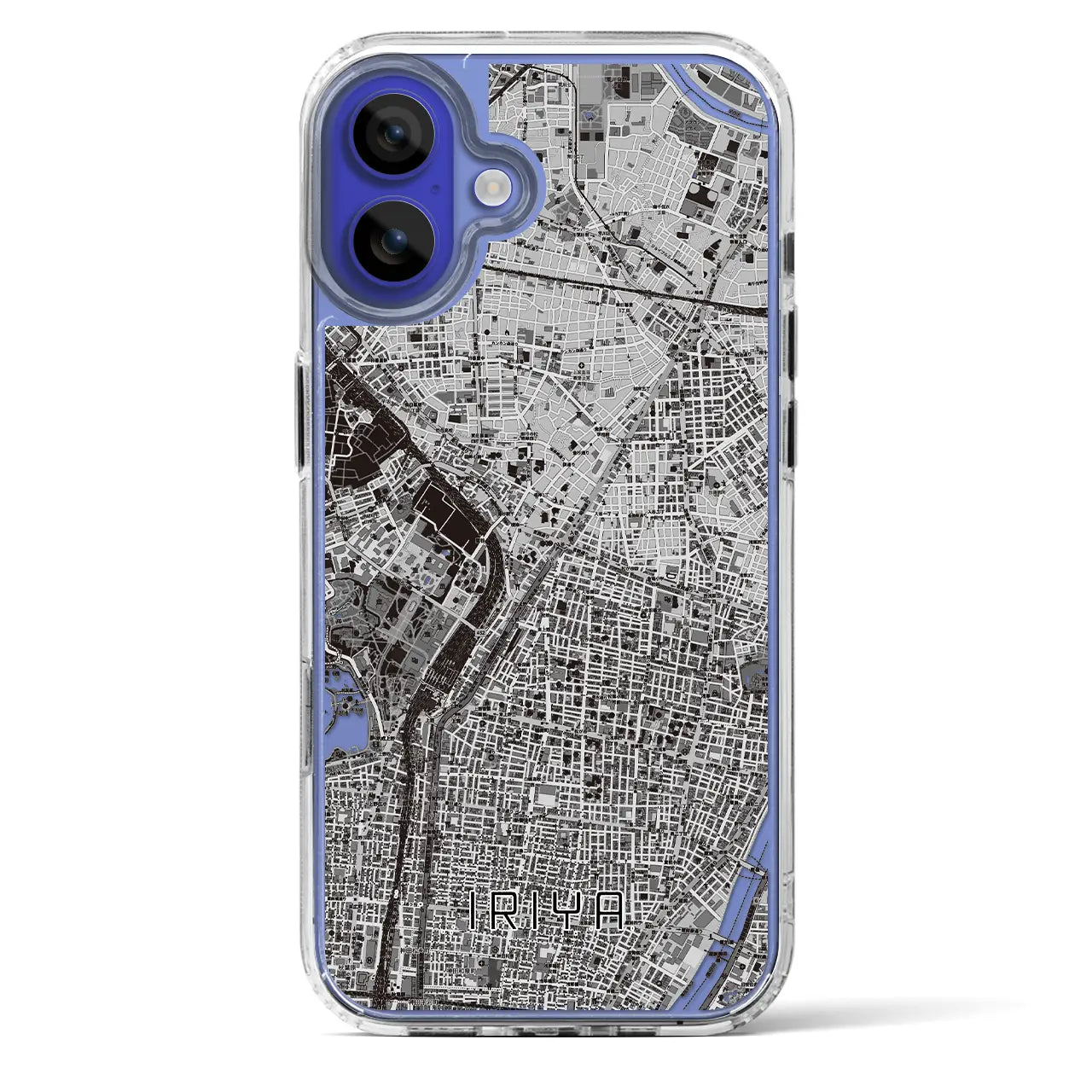 【入谷(東京都)】地図柄iPhoneケース(MagSafeタイプ)