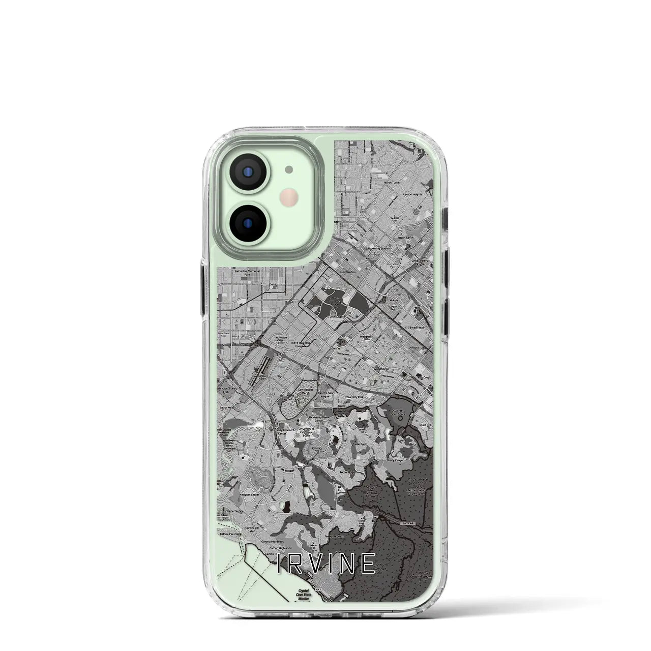 【アーバイン(アメリカ)】地図柄iPhoneケース(MagSafeタイプ)