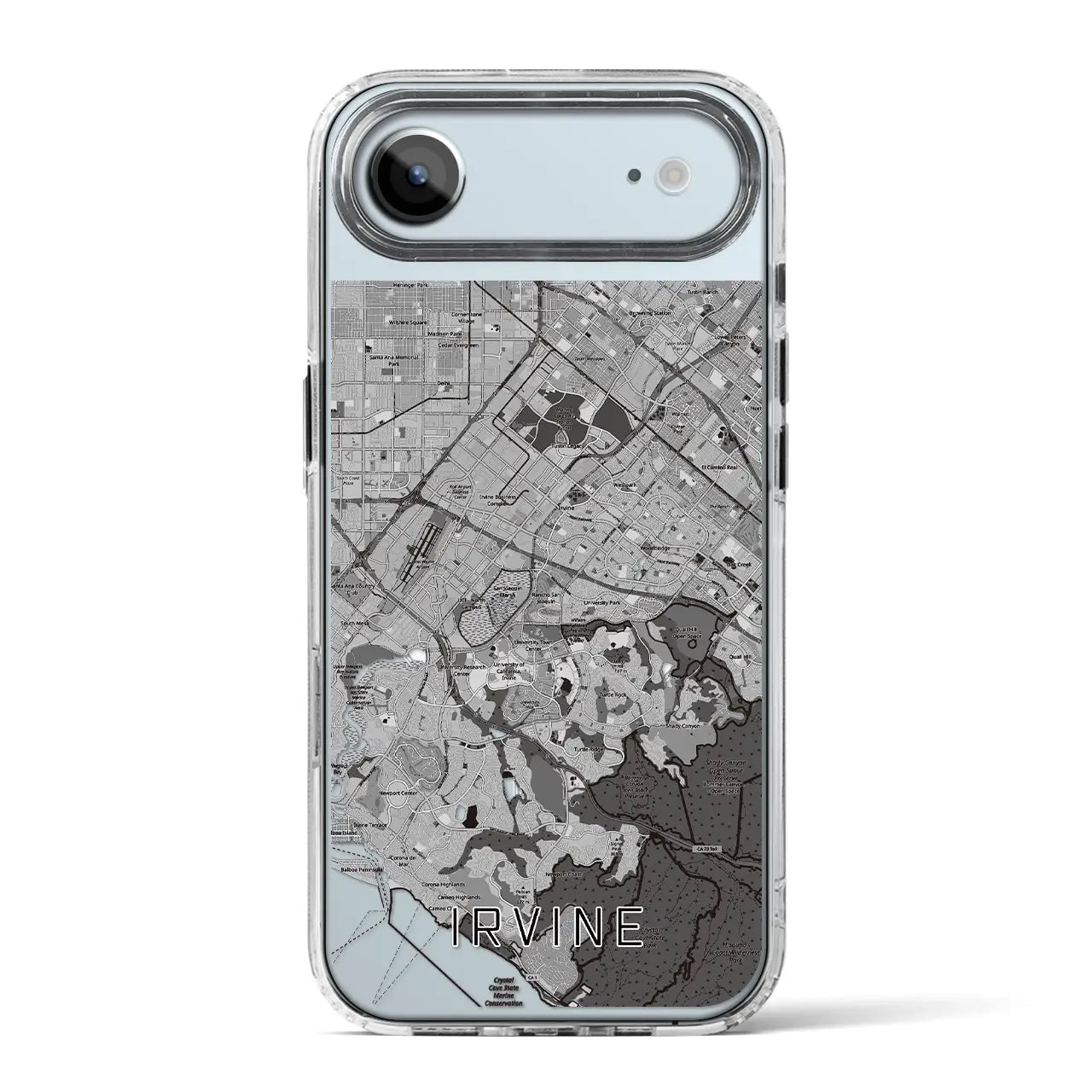 【アーバイン(アメリカ)】地図柄iPhoneケース(MagSafeタイプ)