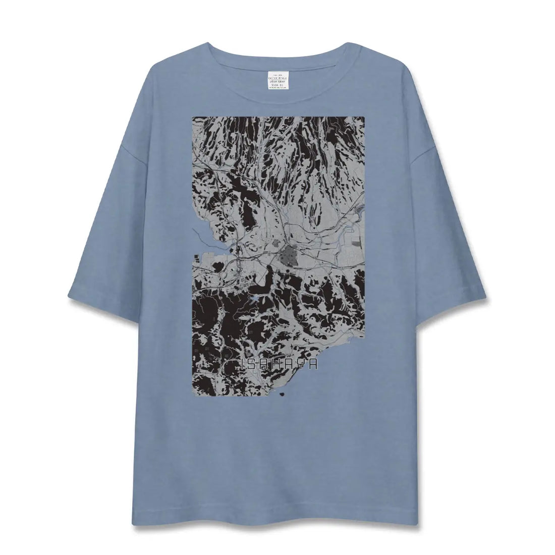 【諫早(長崎県)】地図柄ビッグシルエットTシャツ