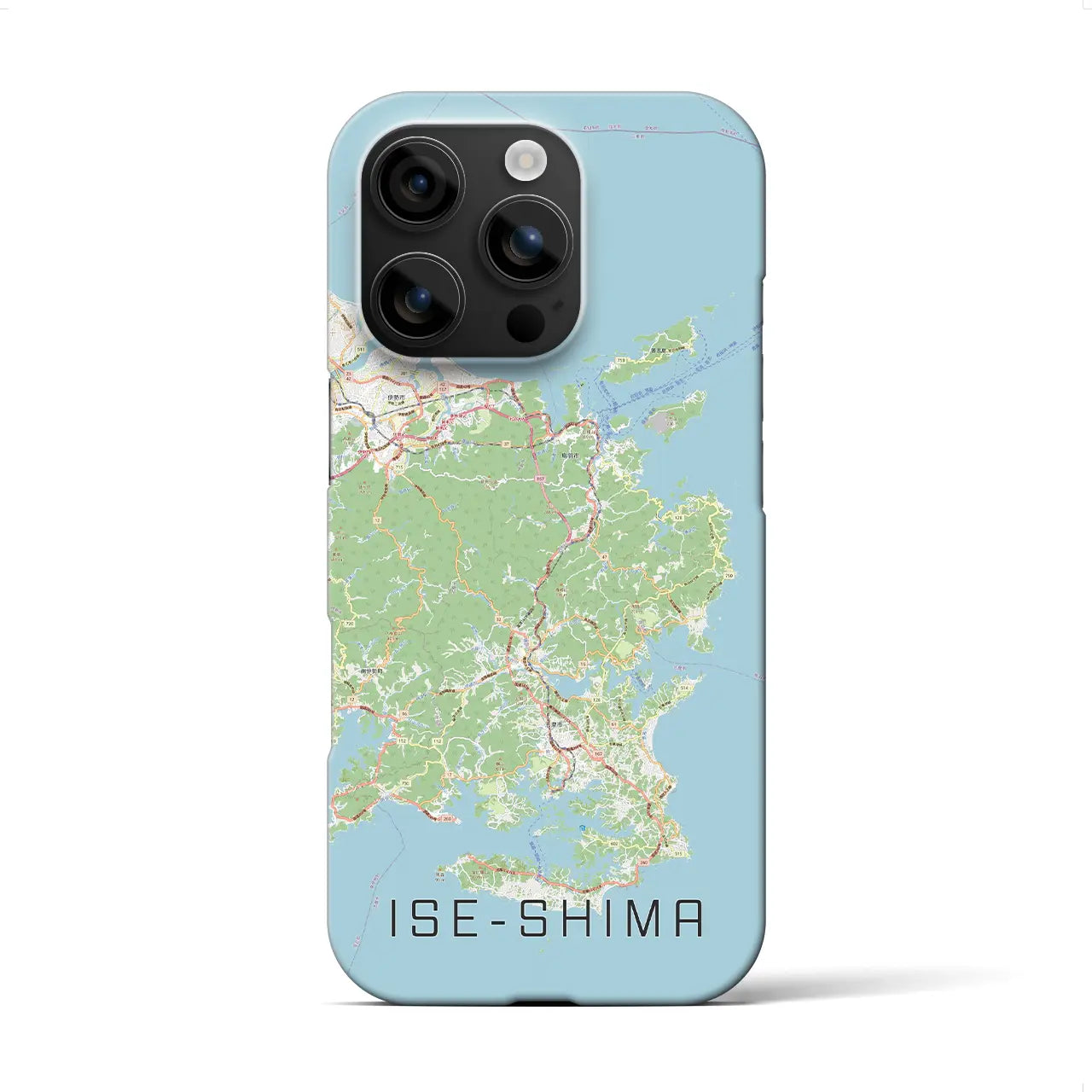 【伊勢志摩(三重県)】地図柄iPhoneケース(バックカバータイプ)