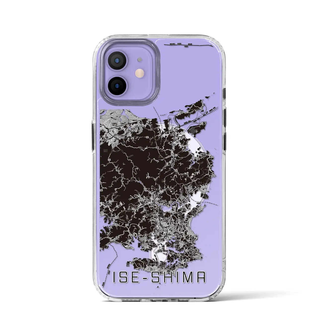 【伊勢志摩(三重県)】地図柄iPhoneケース(MagSafeタイプ)