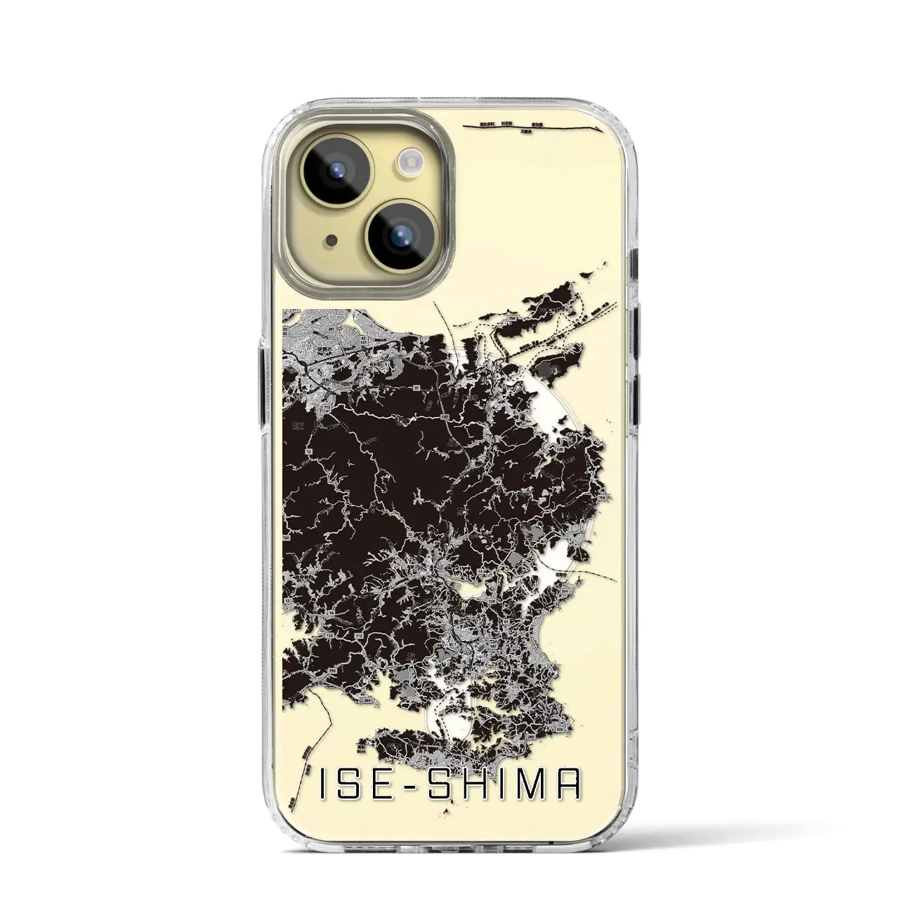 【伊勢志摩(三重県)】地図柄iPhoneケース(MagSafeタイプ)