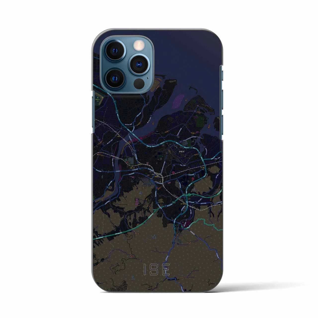 【伊勢(三重県)】地図柄iPhoneケース(バックカバータイプ)