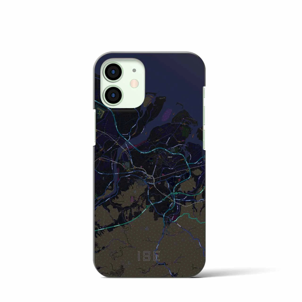 【伊勢(三重県)】地図柄iPhoneケース(バックカバータイプ)