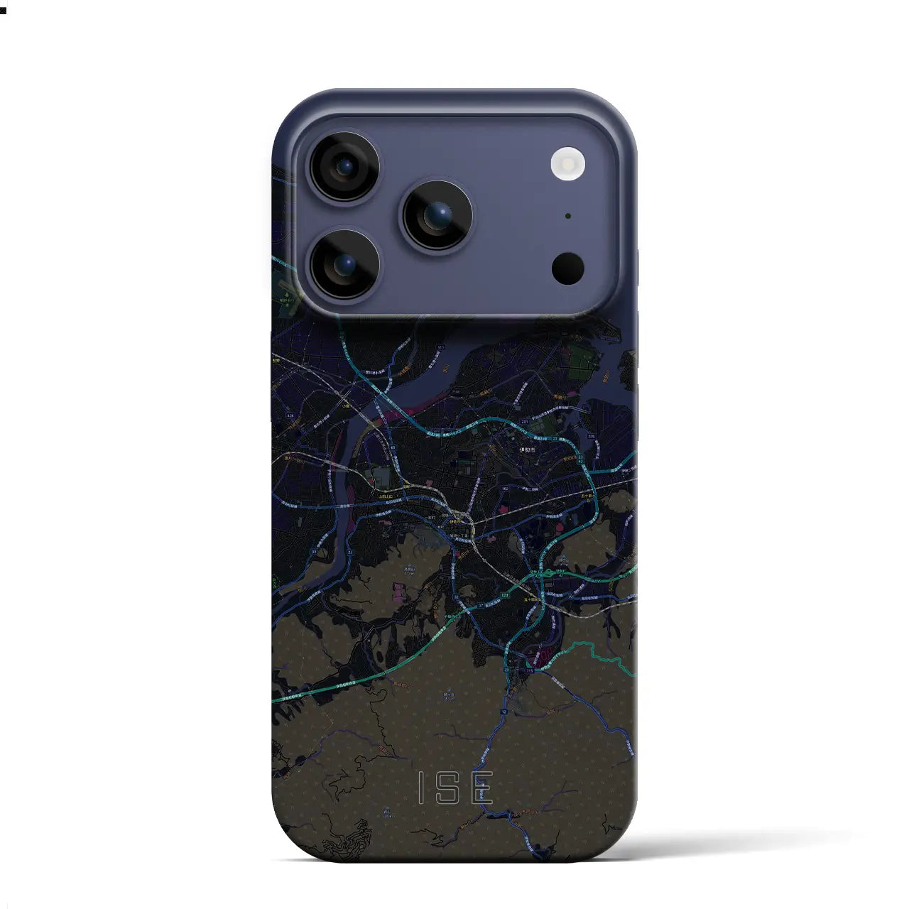 【伊勢(三重県)】地図柄iPhoneケース(バックカバータイプ)