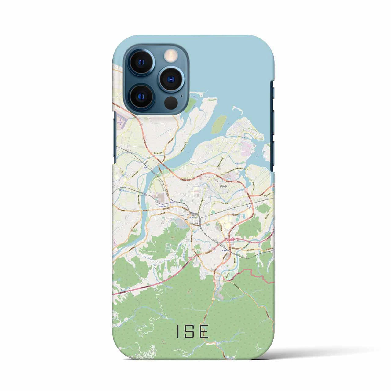 【伊勢(三重県)】地図柄iPhoneケース(バックカバータイプ)