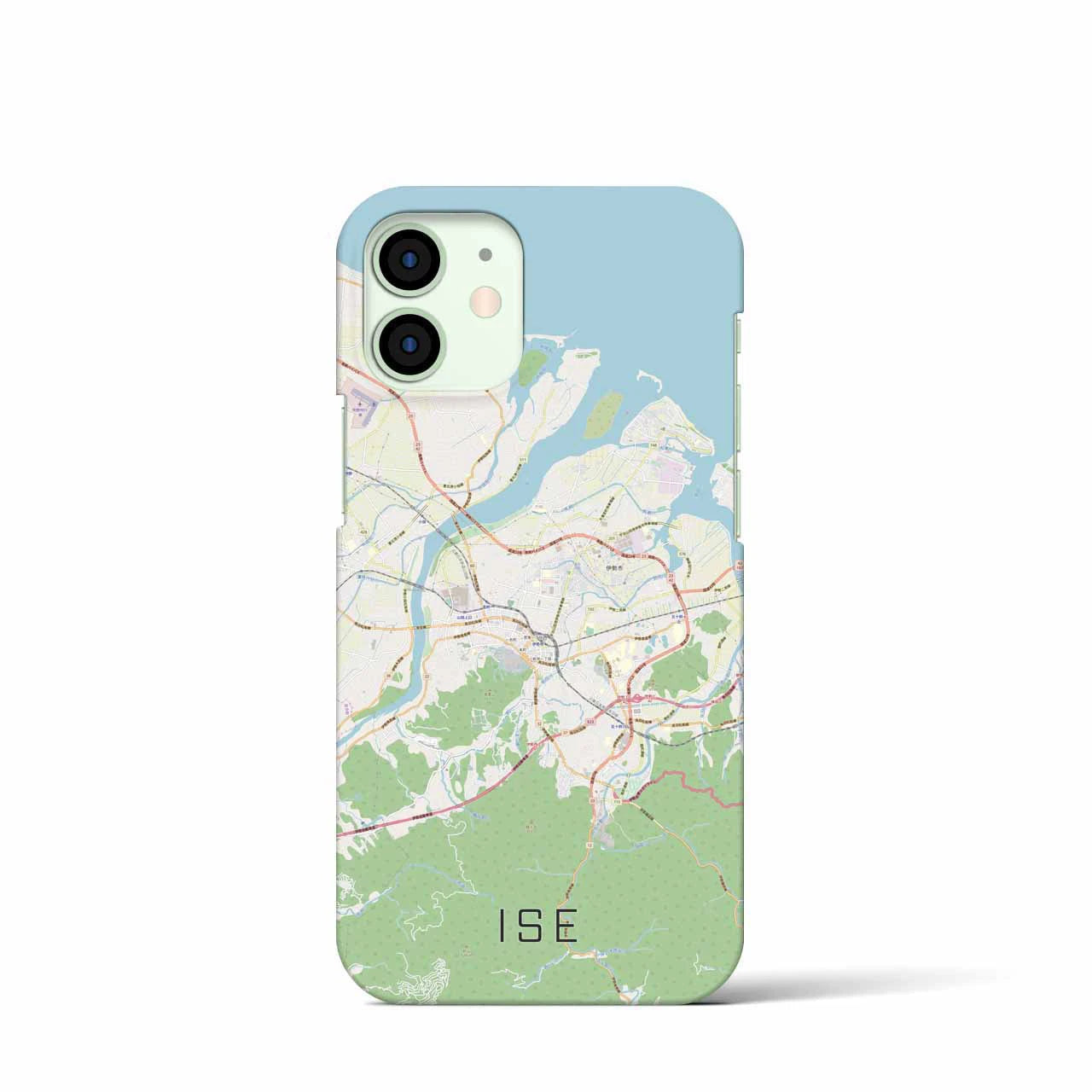 【伊勢(三重県)】地図柄iPhoneケース(バックカバータイプ)