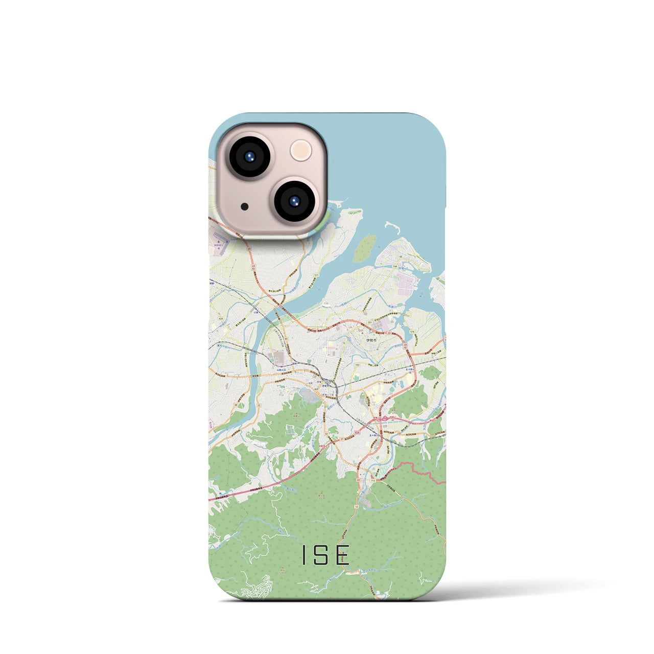 【伊勢(三重県)】地図柄iPhoneケース(バックカバータイプ)