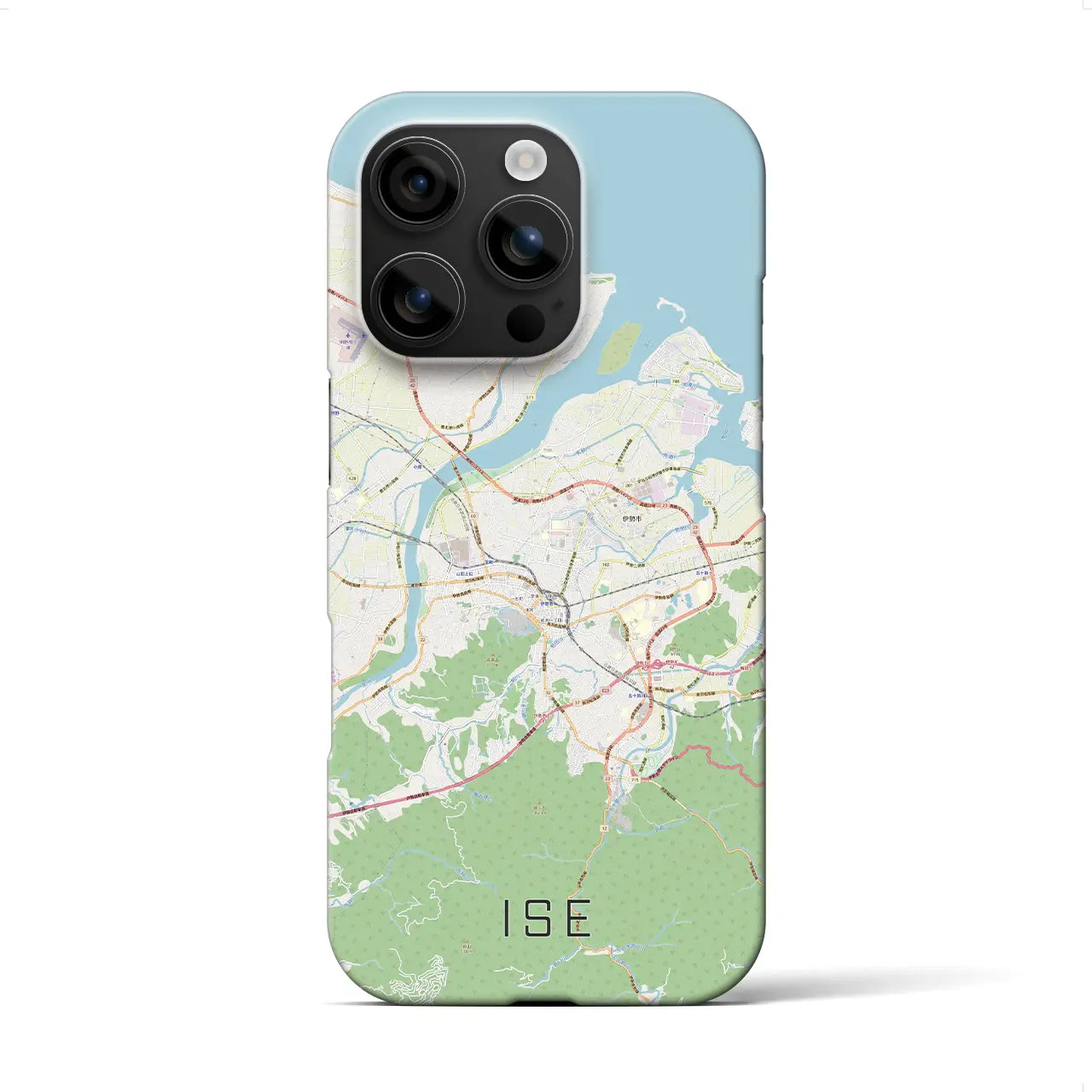 【伊勢(三重県)】地図柄iPhoneケース(バックカバータイプ)