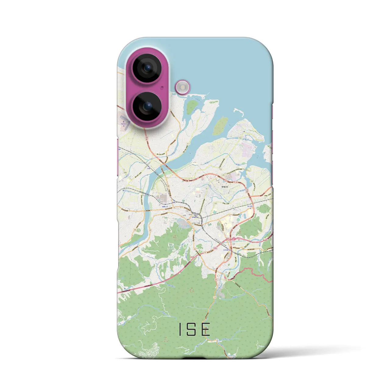 【伊勢(三重県)】地図柄iPhoneケース(バックカバータイプ)