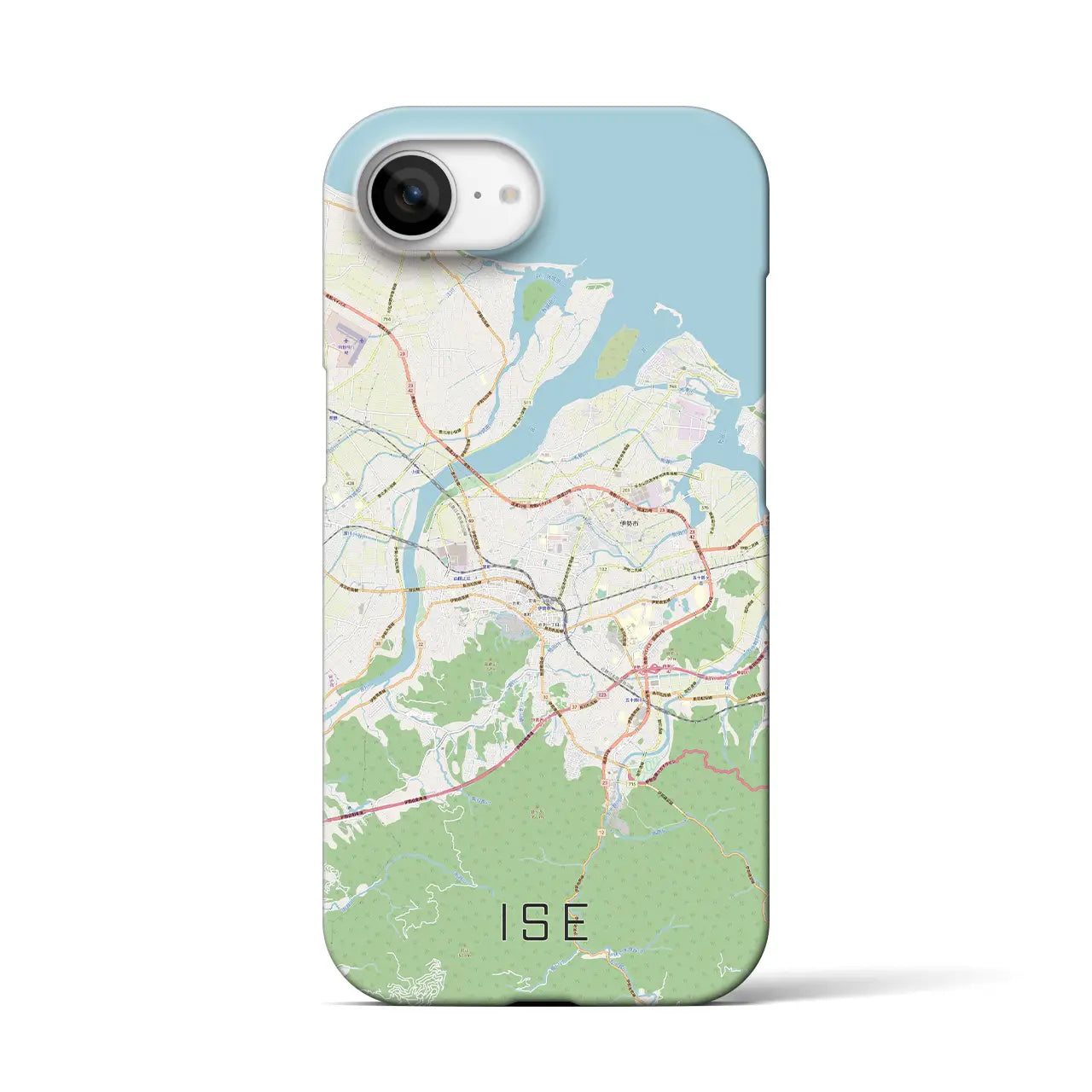 【伊勢(三重県)】地図柄iPhoneケース(バックカバータイプ)