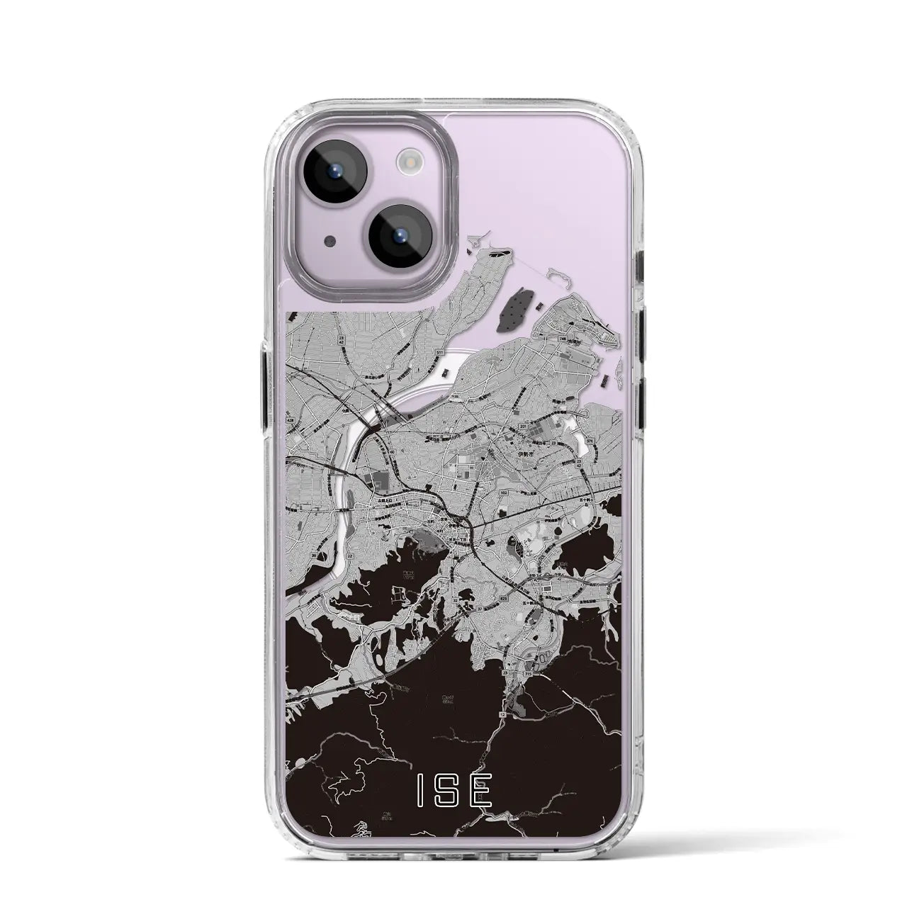【伊勢(三重県)】地図柄iPhoneケース(MagSafeタイプ)