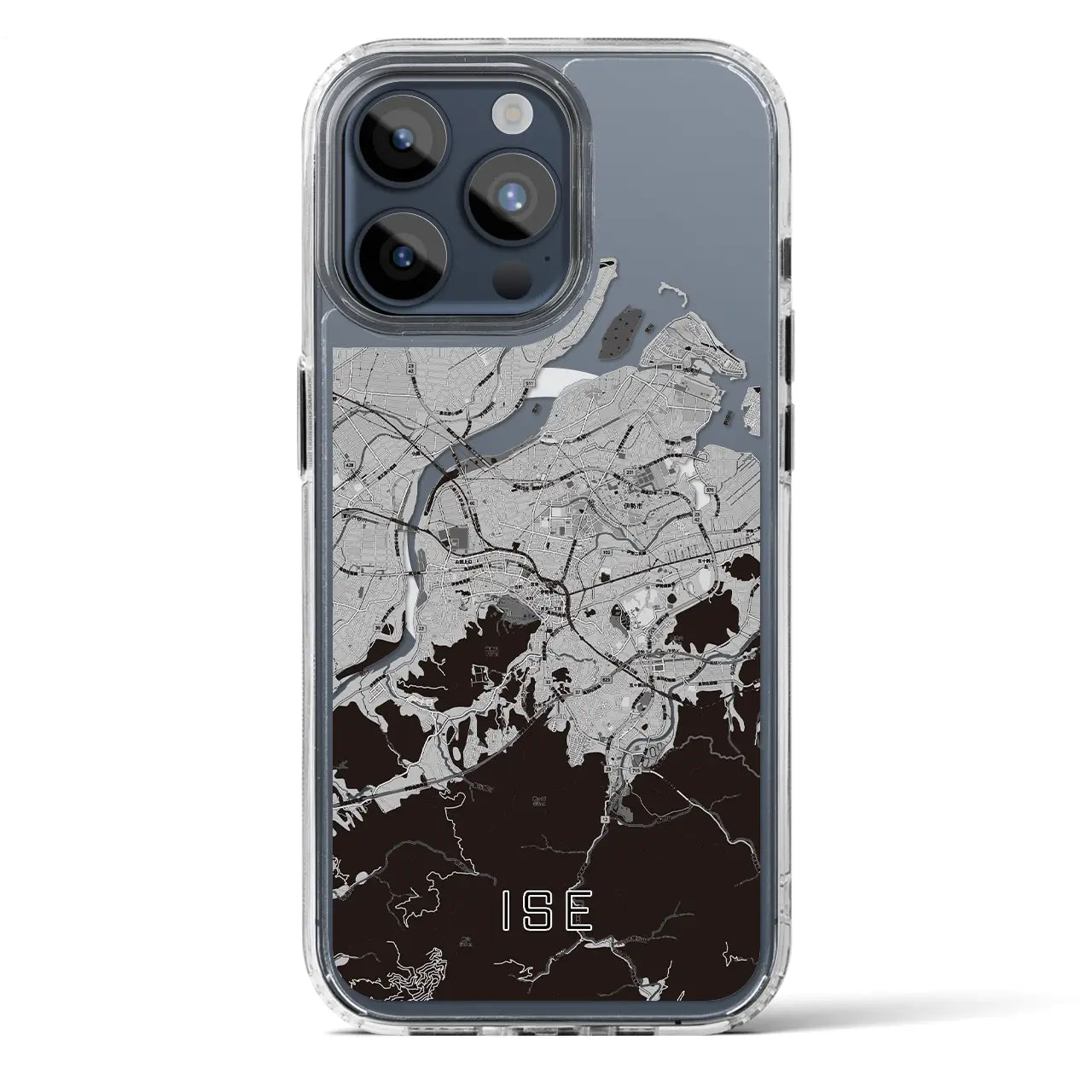 【伊勢(三重県)】地図柄iPhoneケース(MagSafeタイプ)