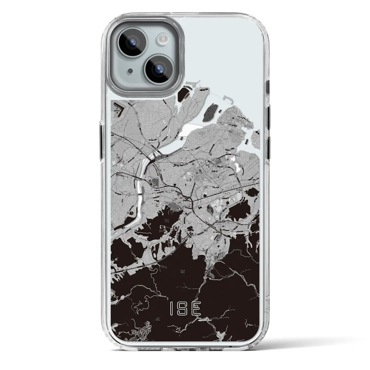 【伊勢(三重県)】地図柄iPhoneケース(MagSafeタイプ)