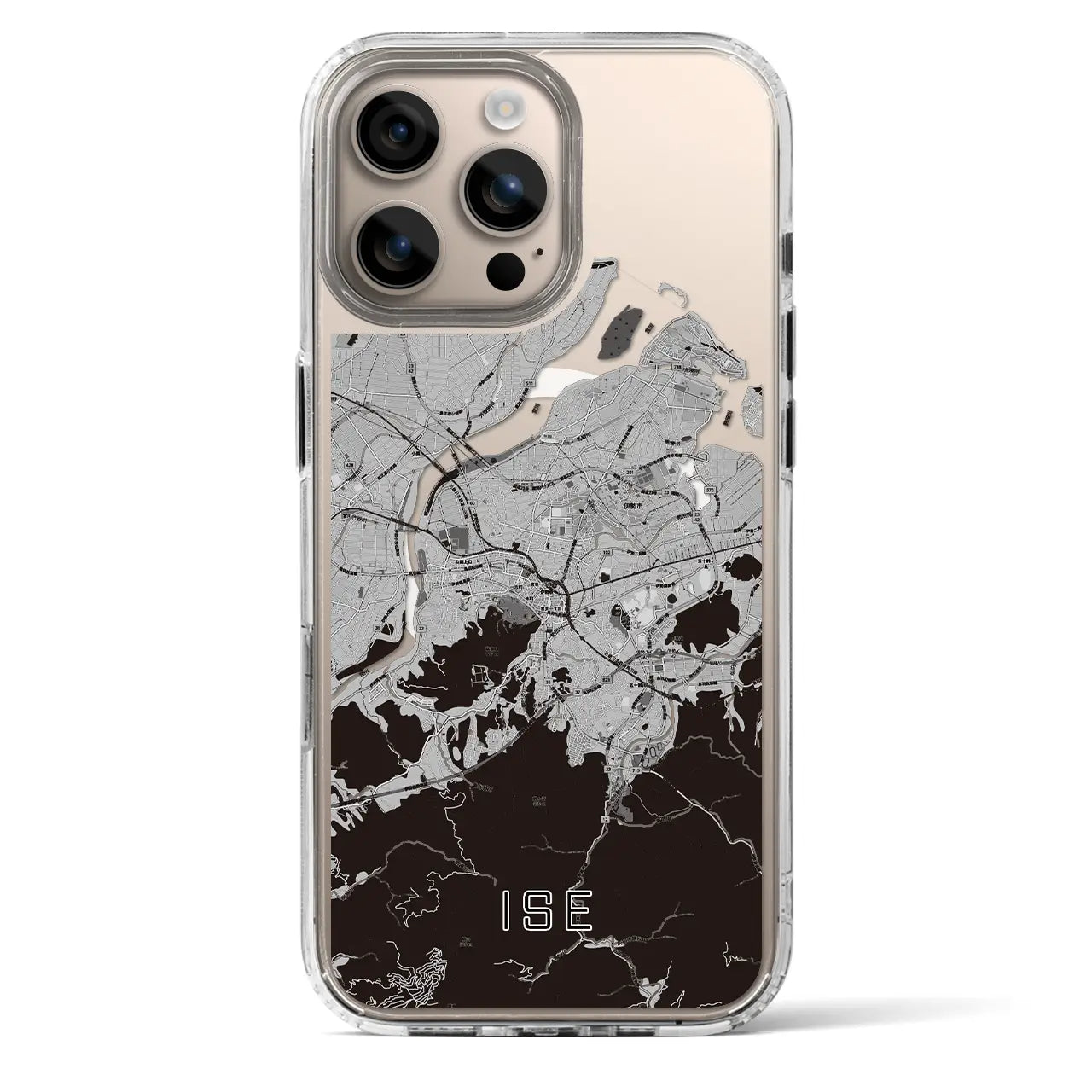 【伊勢(三重県)】地図柄iPhoneケース(MagSafeタイプ)