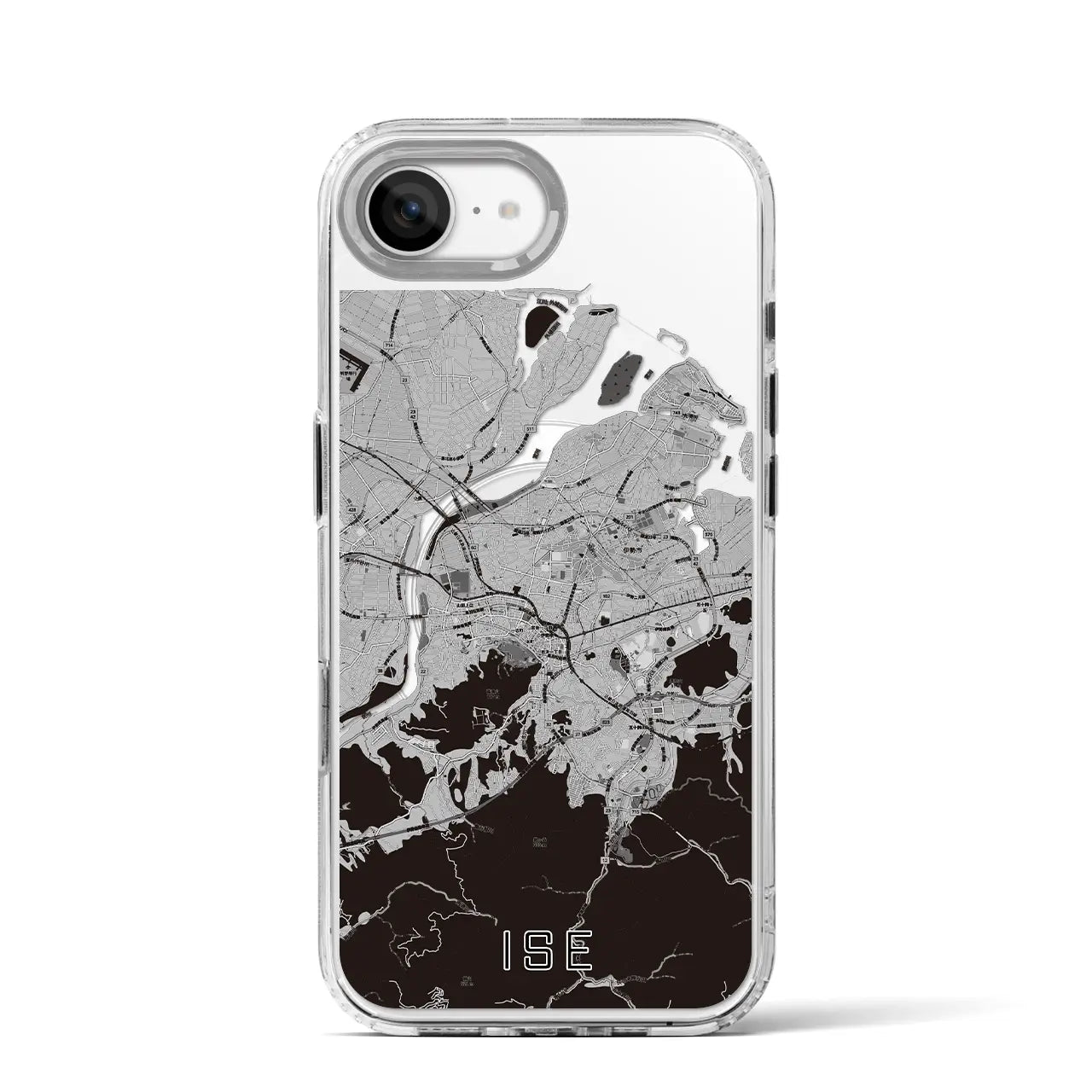 【伊勢(三重県)】地図柄iPhoneケース(MagSafeタイプ)