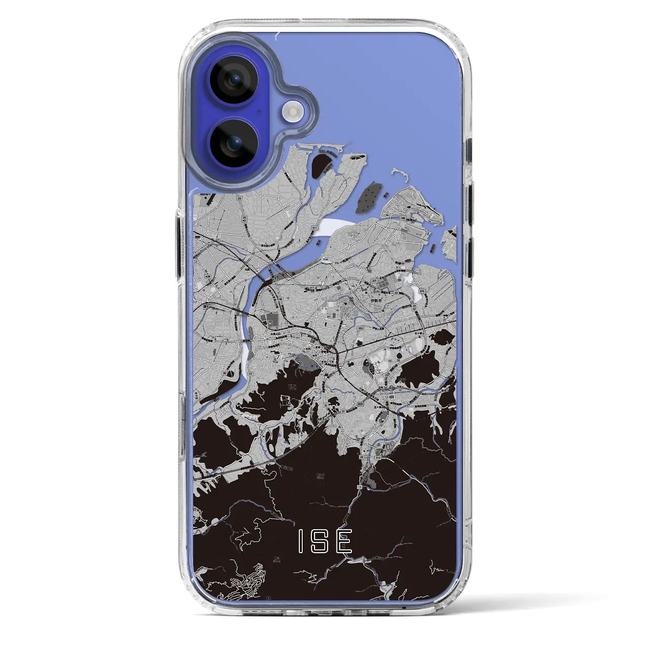 【伊勢(三重県)】地図柄iPhoneケース(MagSafeタイプ)