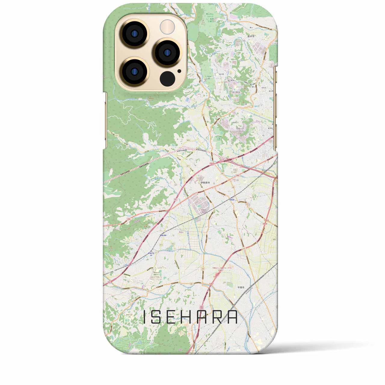 【伊勢原(神奈川県)】地図柄iPhoneケース(バックカバータイプ)