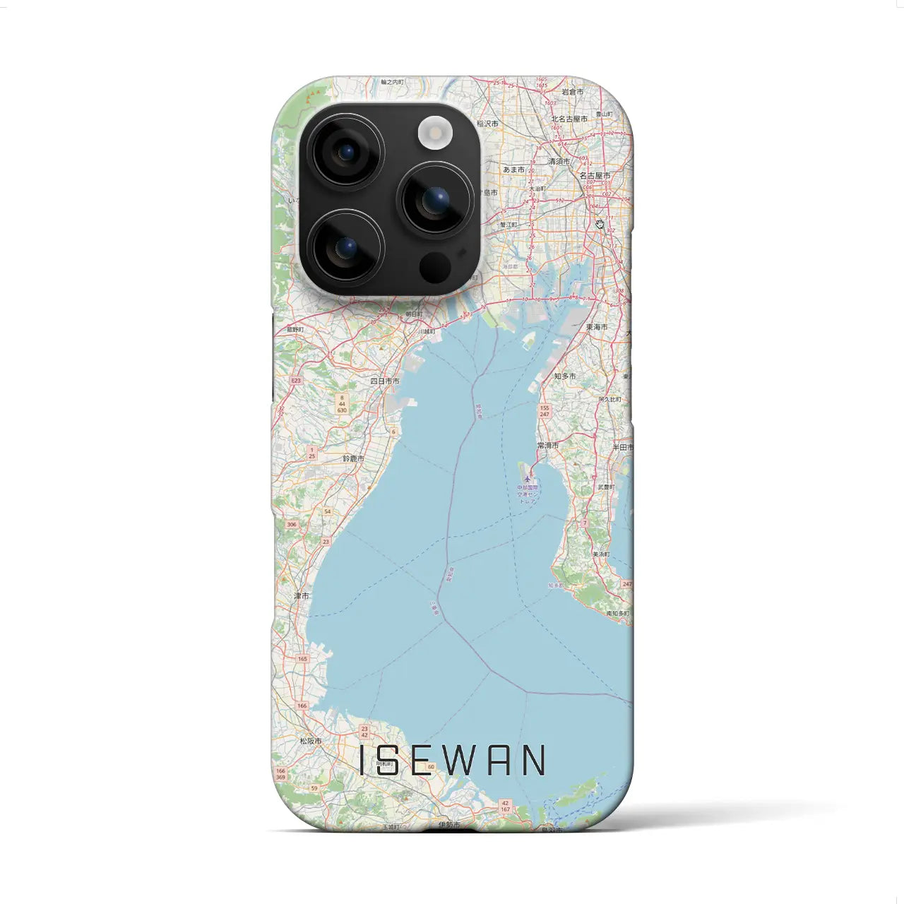 【伊勢湾(三重県)】地図柄iPhoneケース(バックカバータイプ)