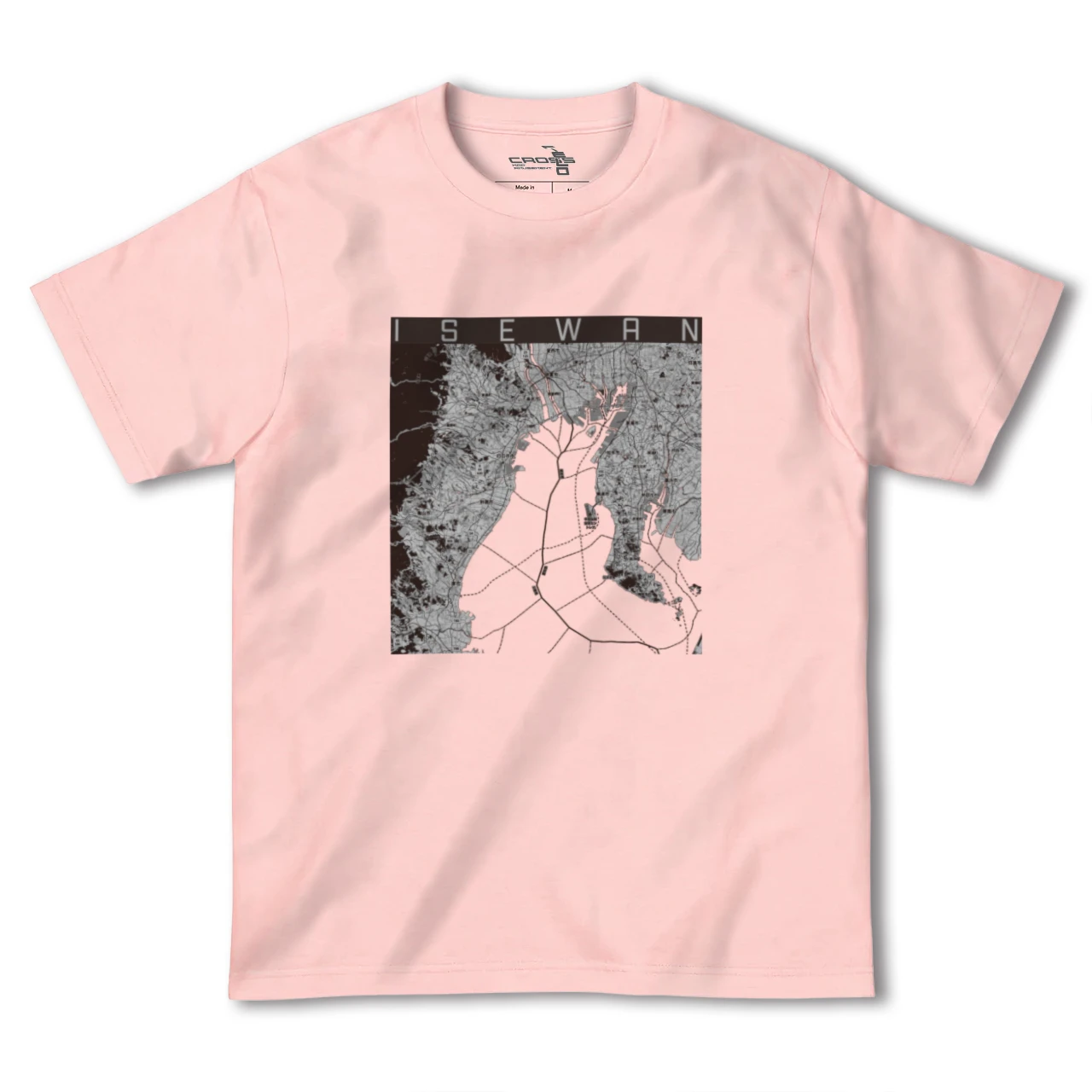 【伊勢湾(三重県)】地図柄ヘビーウェイトTシャツ